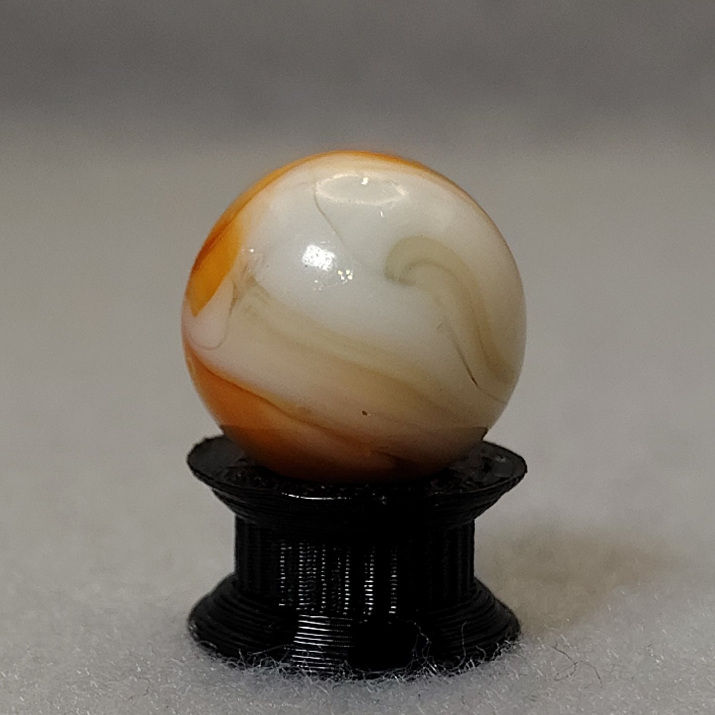 16mm Swirl Marble Orange Beautiful UV NM-