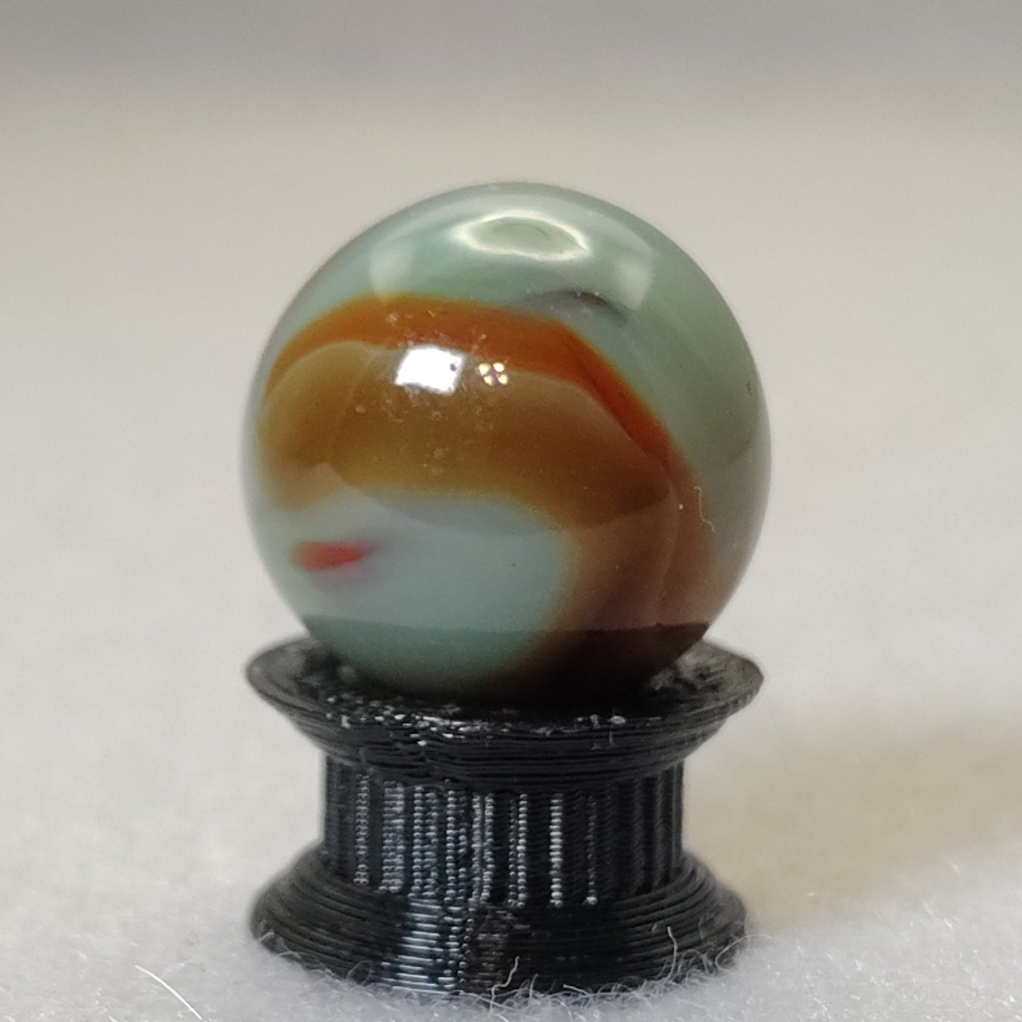 16mm Earth Tones Swirl Marble NM+