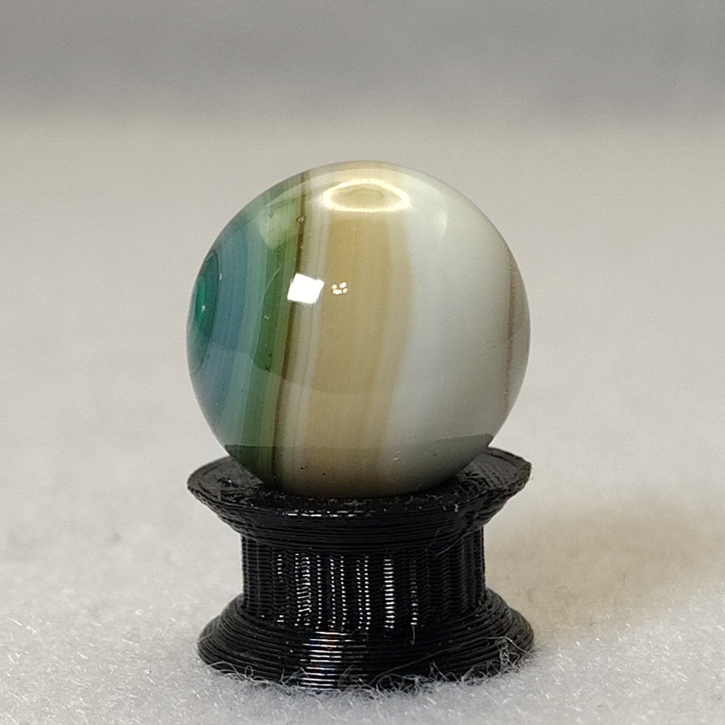 5/8" Jabo marble shiny copper line NM+ bit of UV