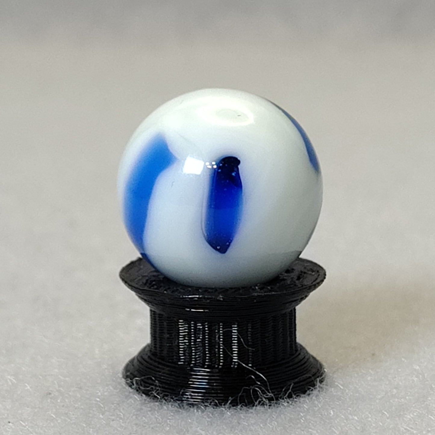 15.5mm Ravenswood Swirl Blue & White NM+