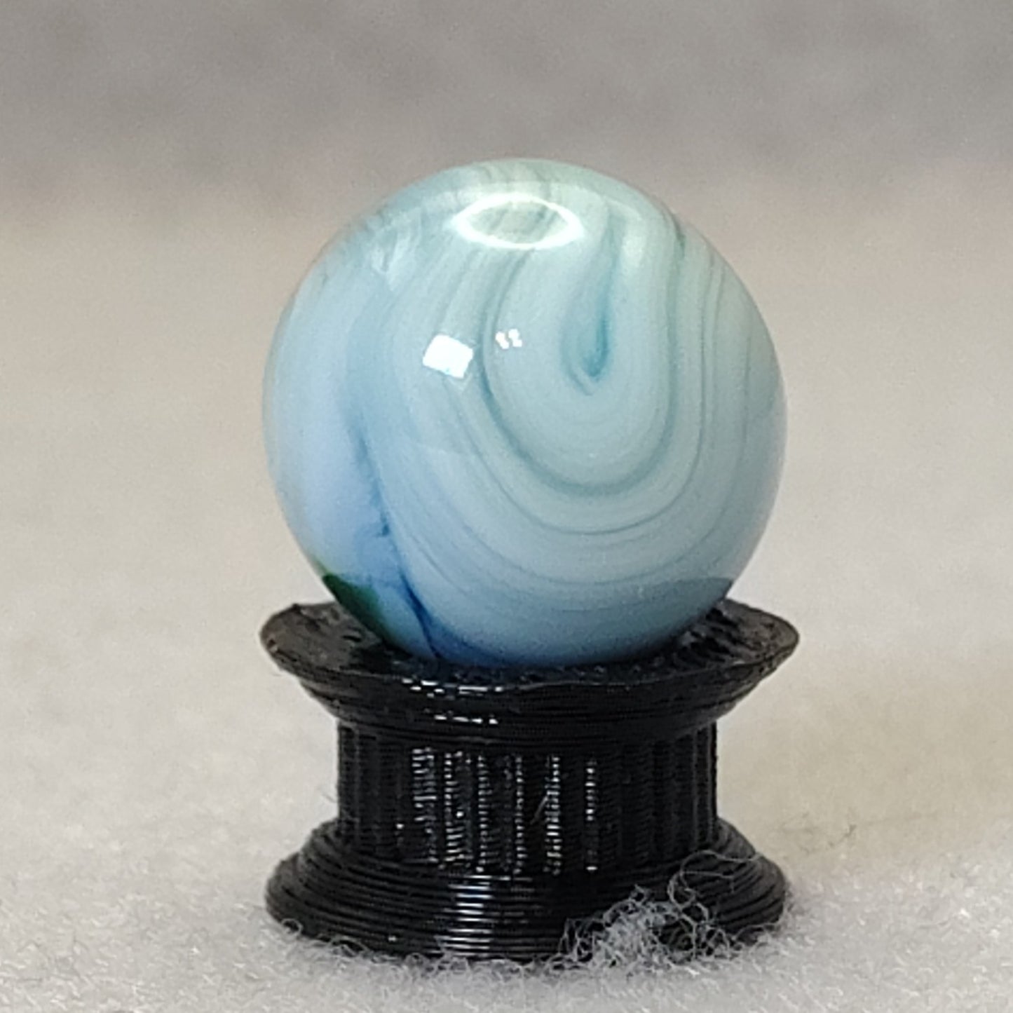 15.5mm CAC Swirl marble Blue Green White NM+