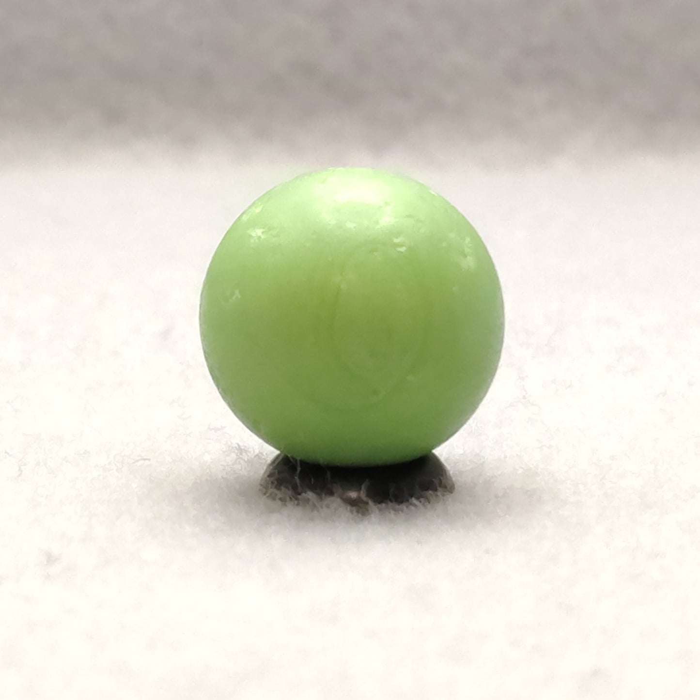 0.80" VHTF MF Christensen Opaque Imperial Jade Marble - 9 swirl GOOD