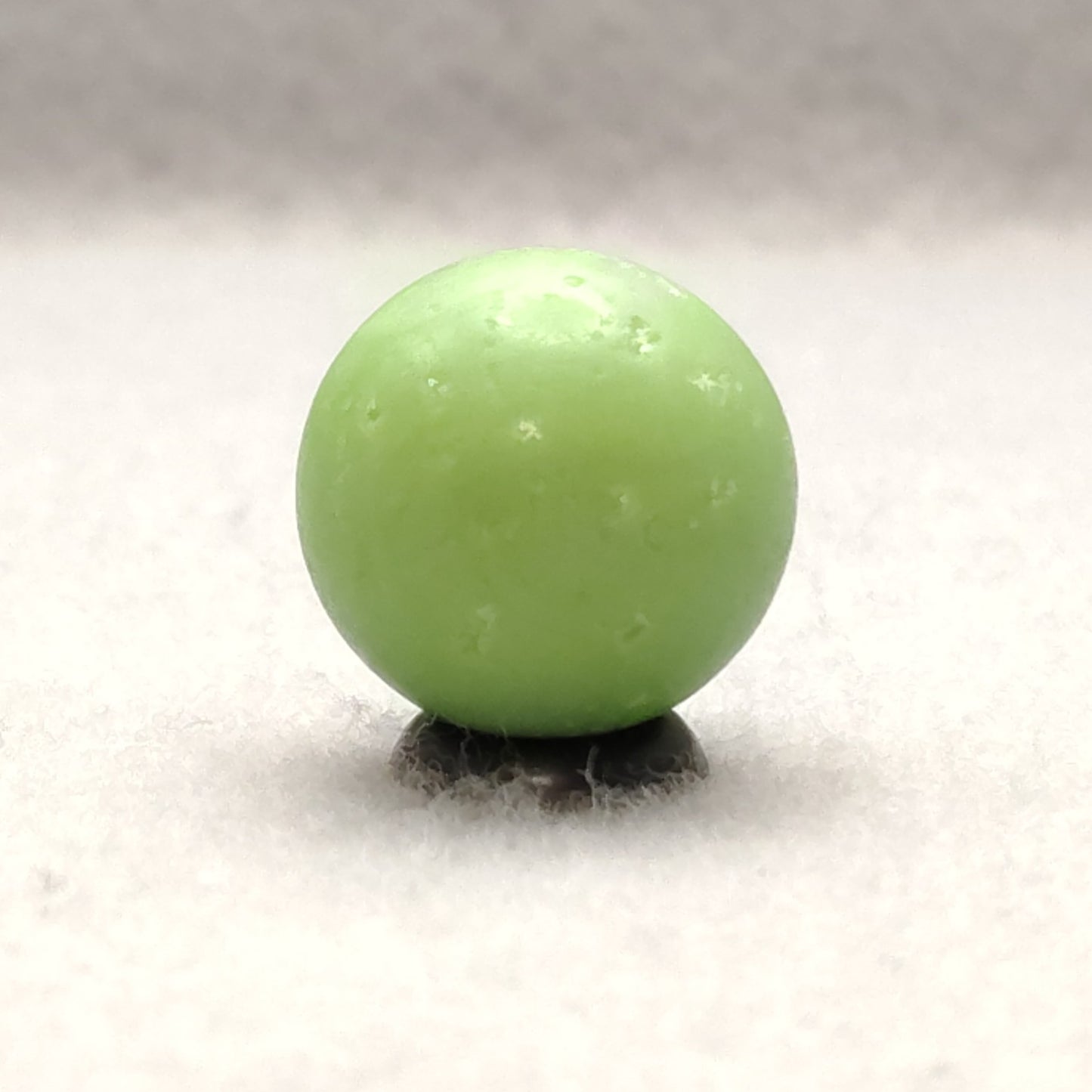 0.80" VHTF MF Christensen Opaque Imperial Jade Marble - 9 swirl GOOD