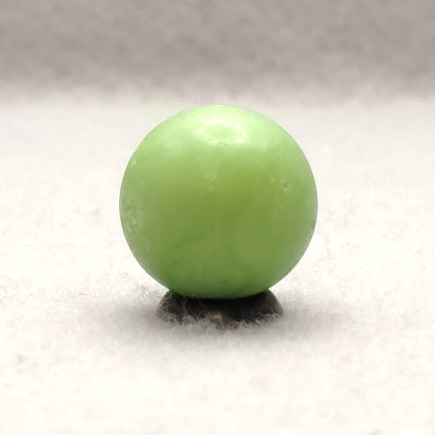 0.80" VHTF MF Christensen Opaque Imperial Jade Marble - 9 swirl GOOD