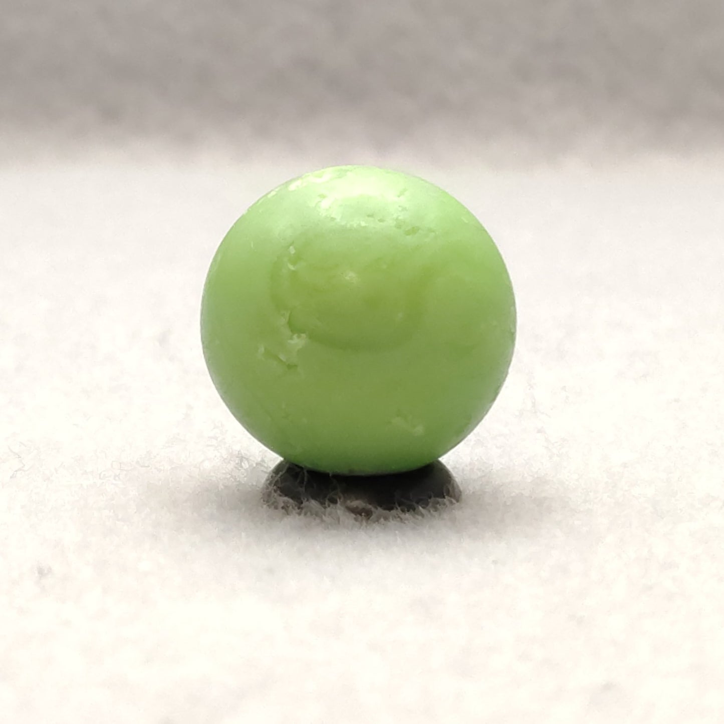 0.80" VHTF MF Christensen Opaque Imperial Jade Marble - 9 swirl GOOD