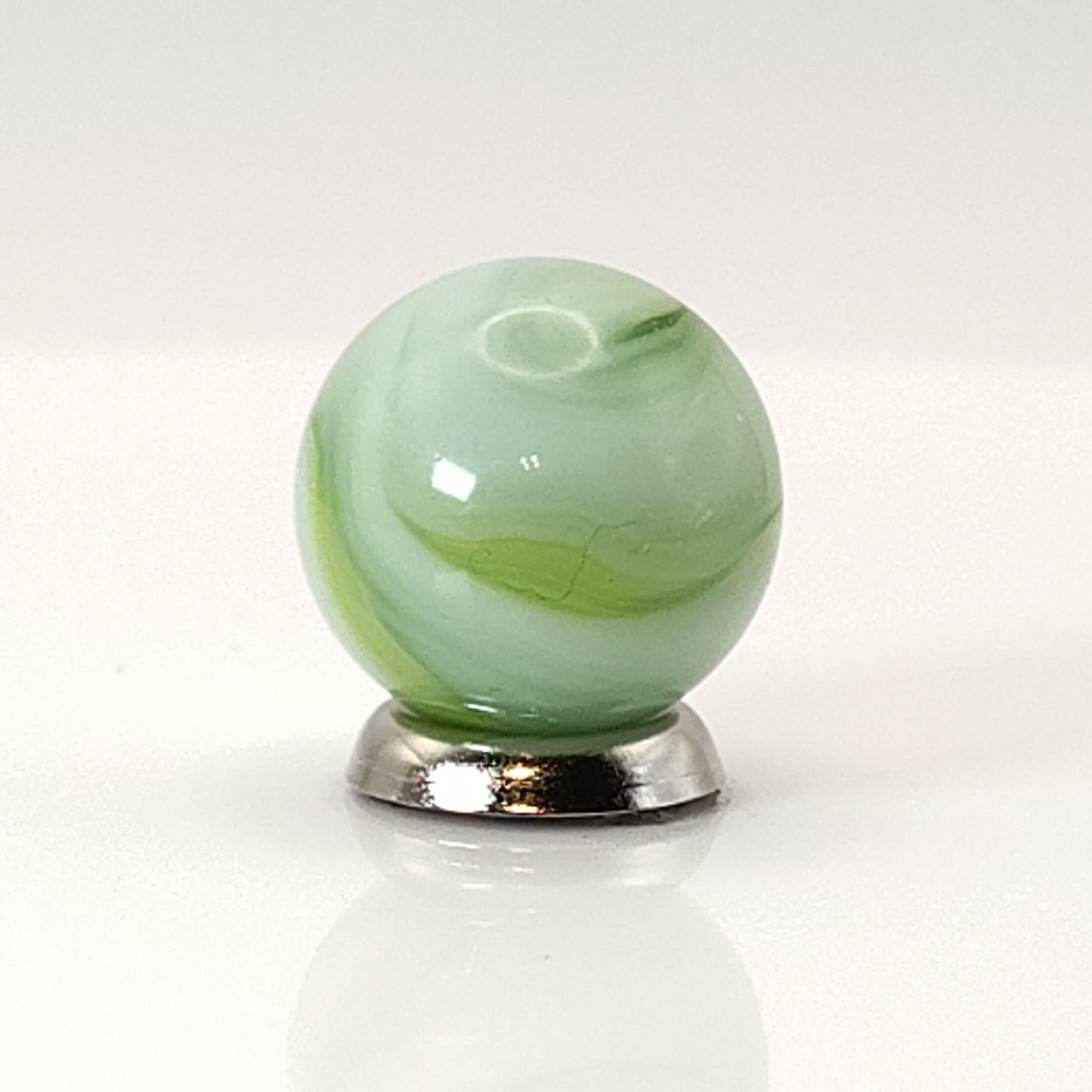 16.5mm Swirl marble Off-round Ravenswood? M-