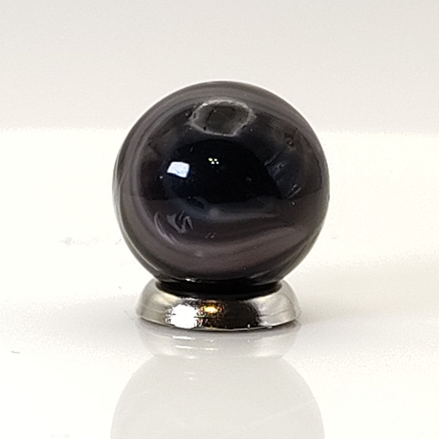 16.5mm MF Christensen 9 & Tail Marble Deep Purple Transitional NM