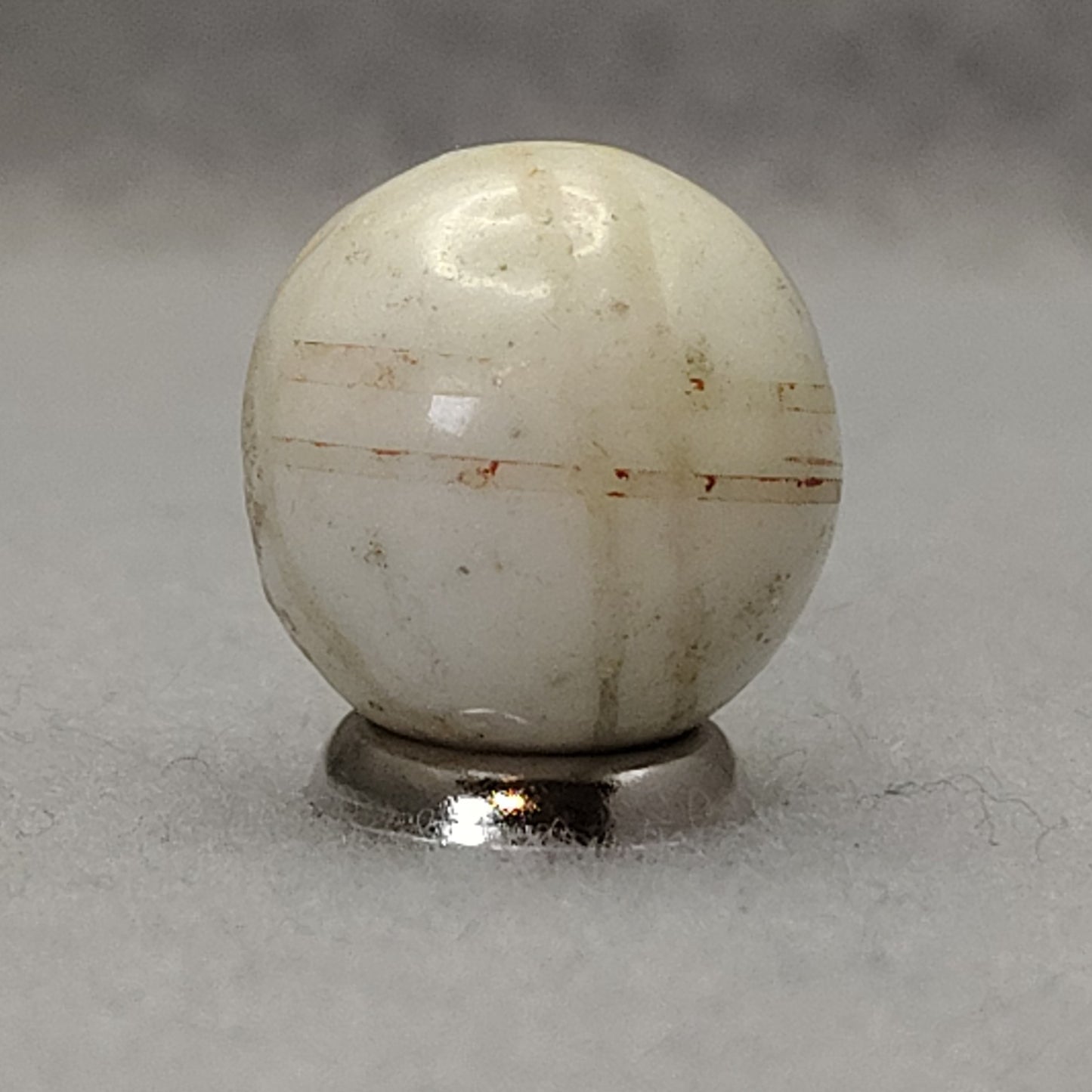 17mm Handmade China Marble Still some color GOOD condition