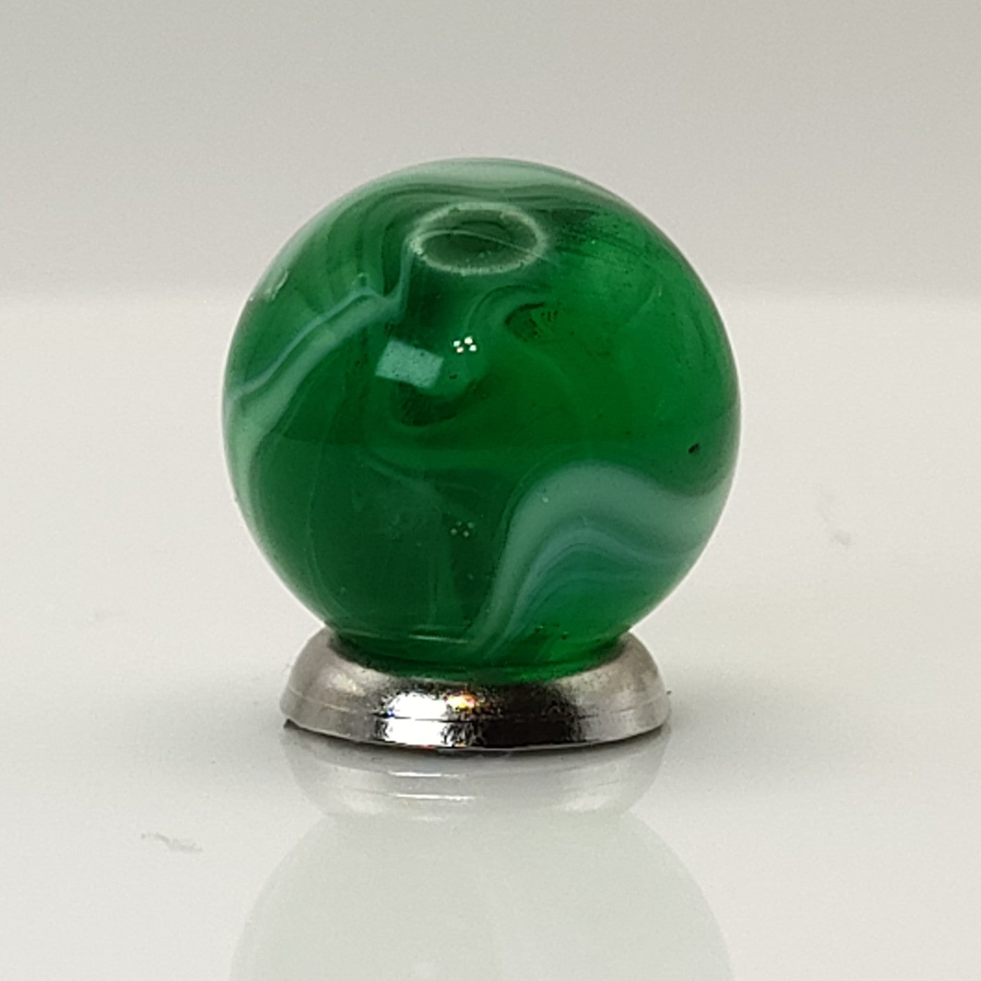 16.5mm Emerald Green Slag M-
