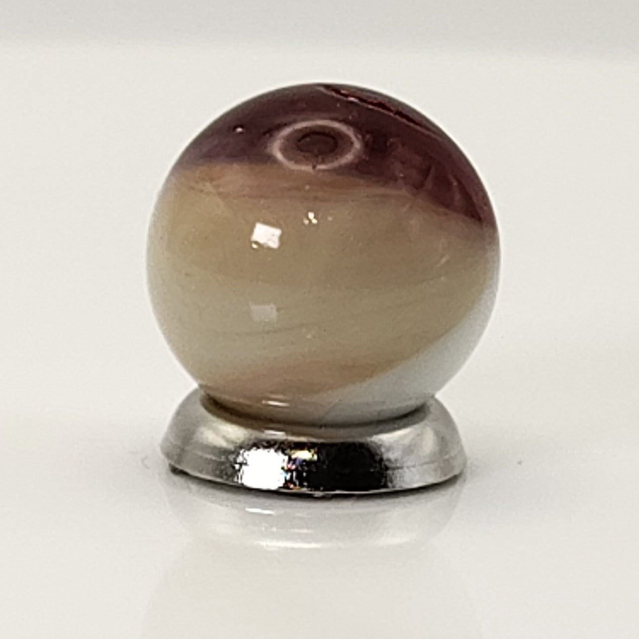 14.5mm Akro Agate Lazy Corkscrew w/small cold crease NM+