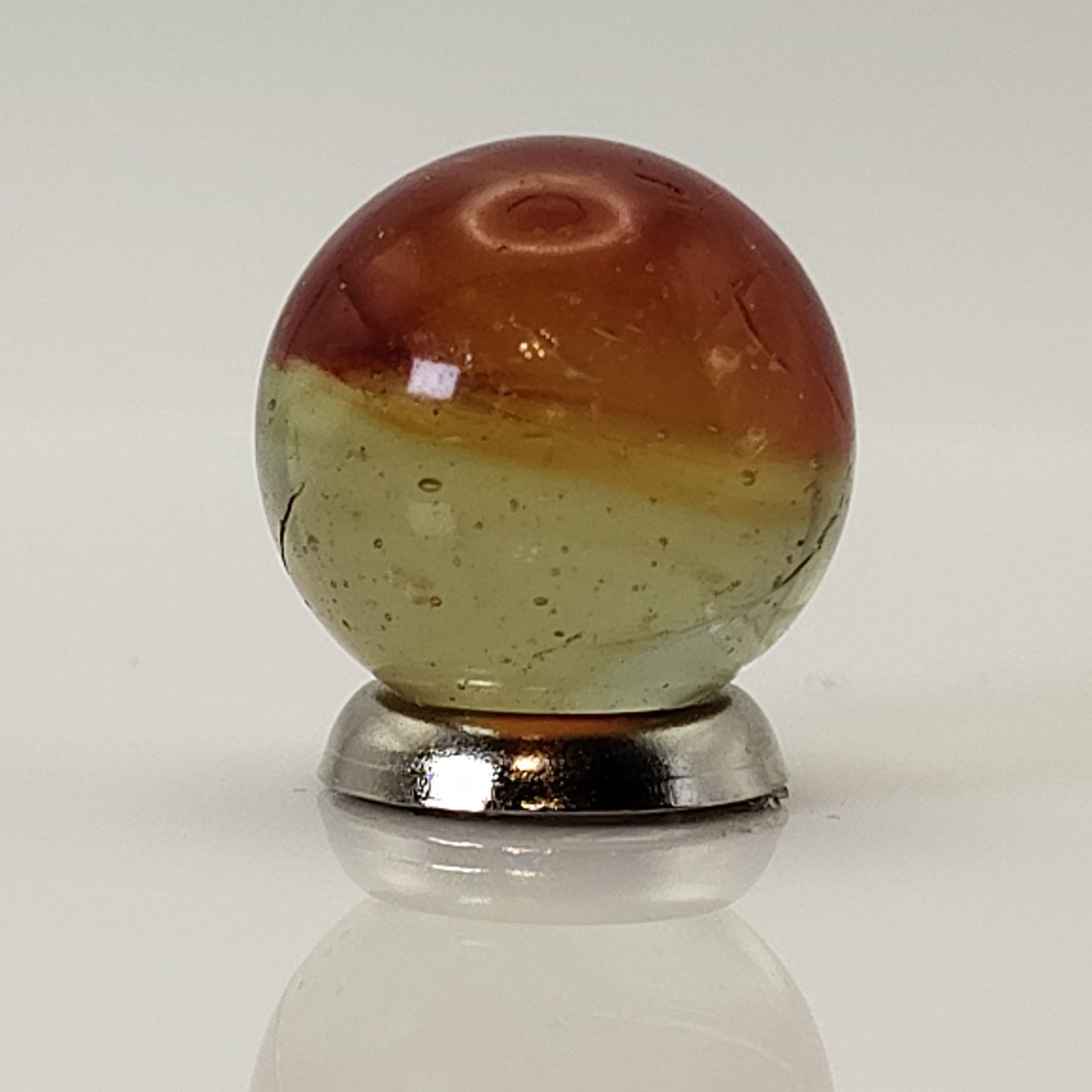 5/8" Uranium Translucent Patch Marble NM+