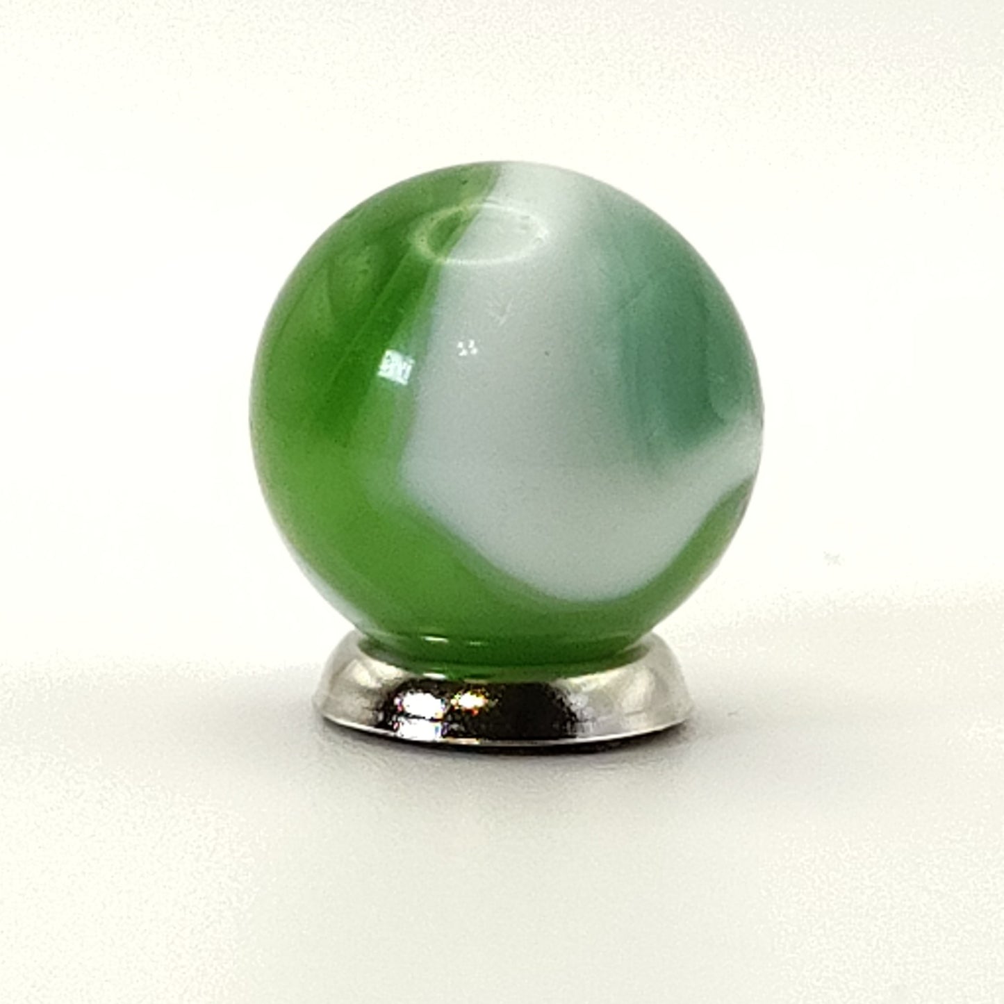 17mm Light Green Slag Marble (MFC?) NM