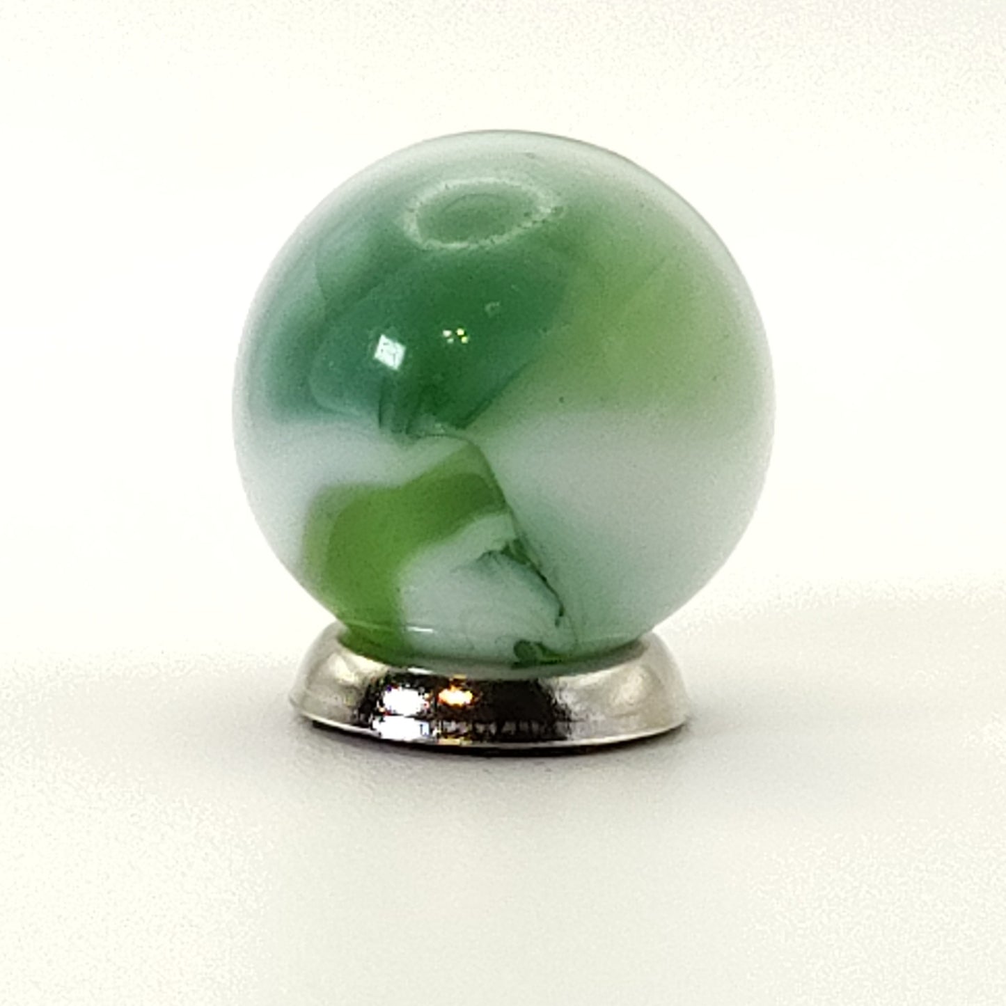 17mm Light Green Slag Marble (MFC?) NM