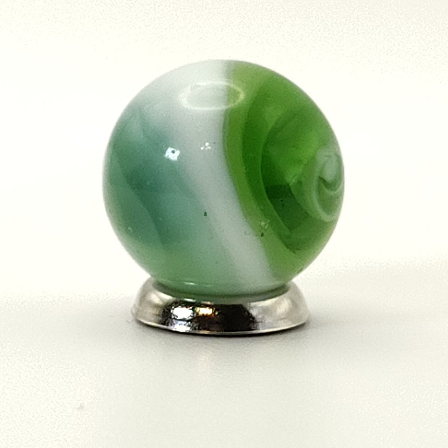 17mm Light Green Slag Marble (MFC?) NM