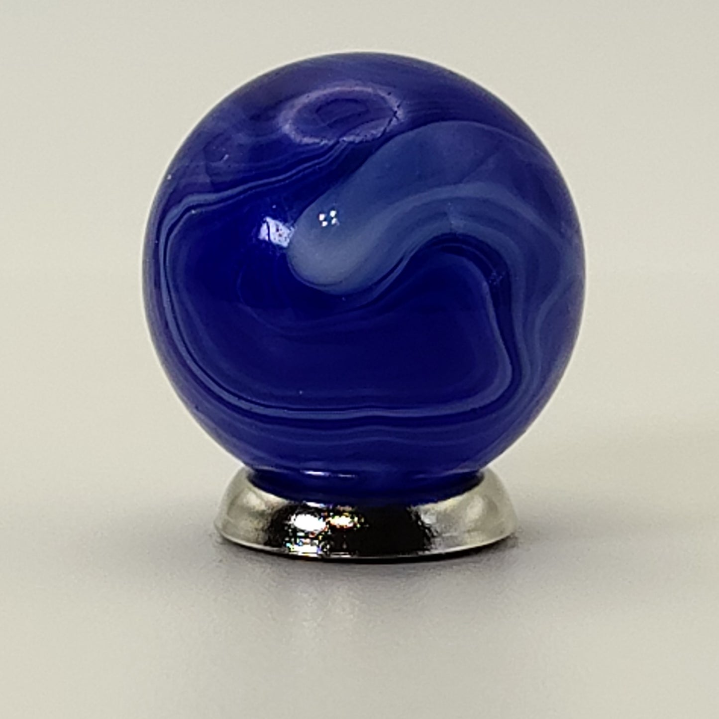 18.5mm Blue Slag Marble NM
