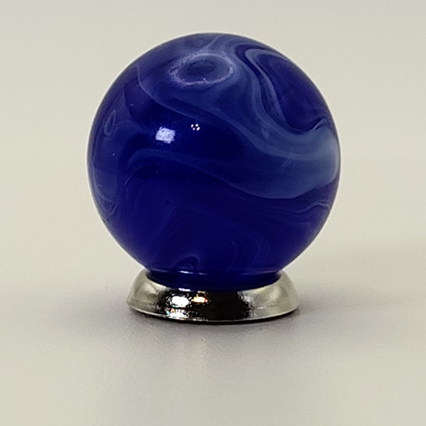 18.5mm Blue Slag Marble NM