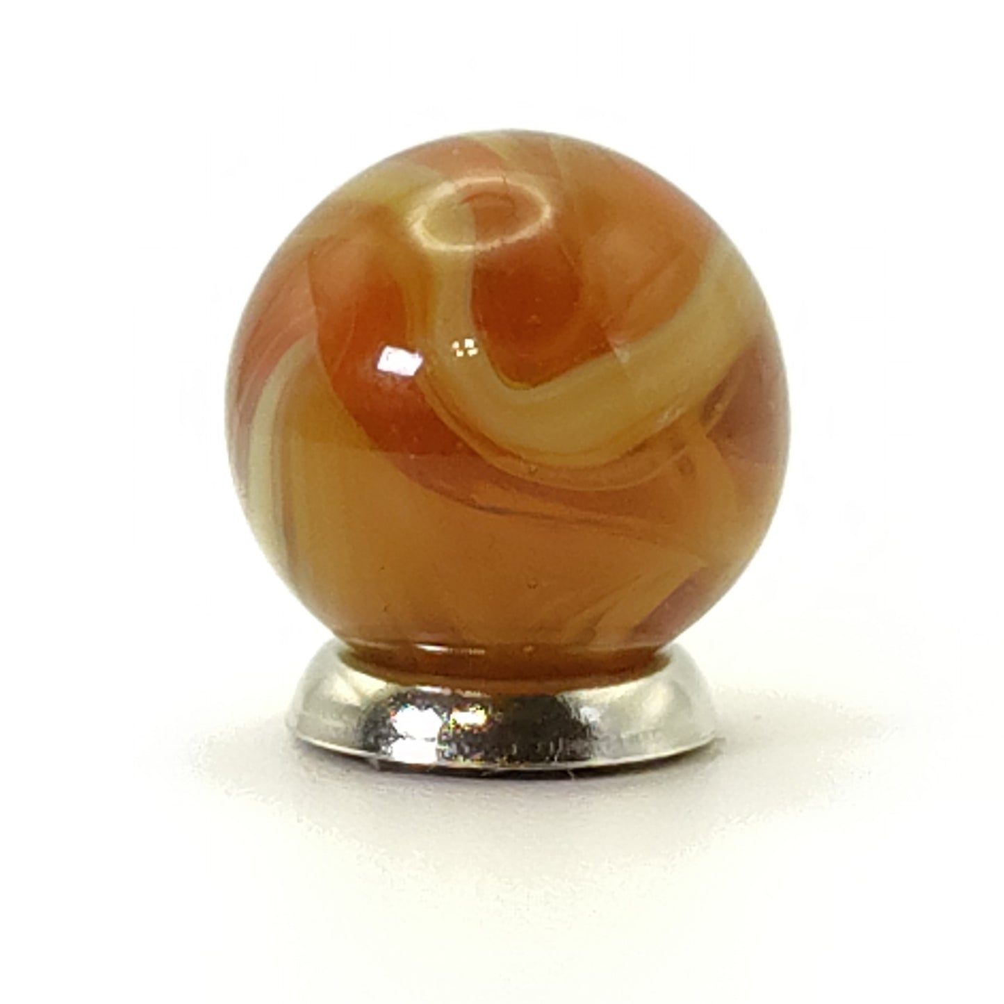 5/8" Amber Slag Marble NM+