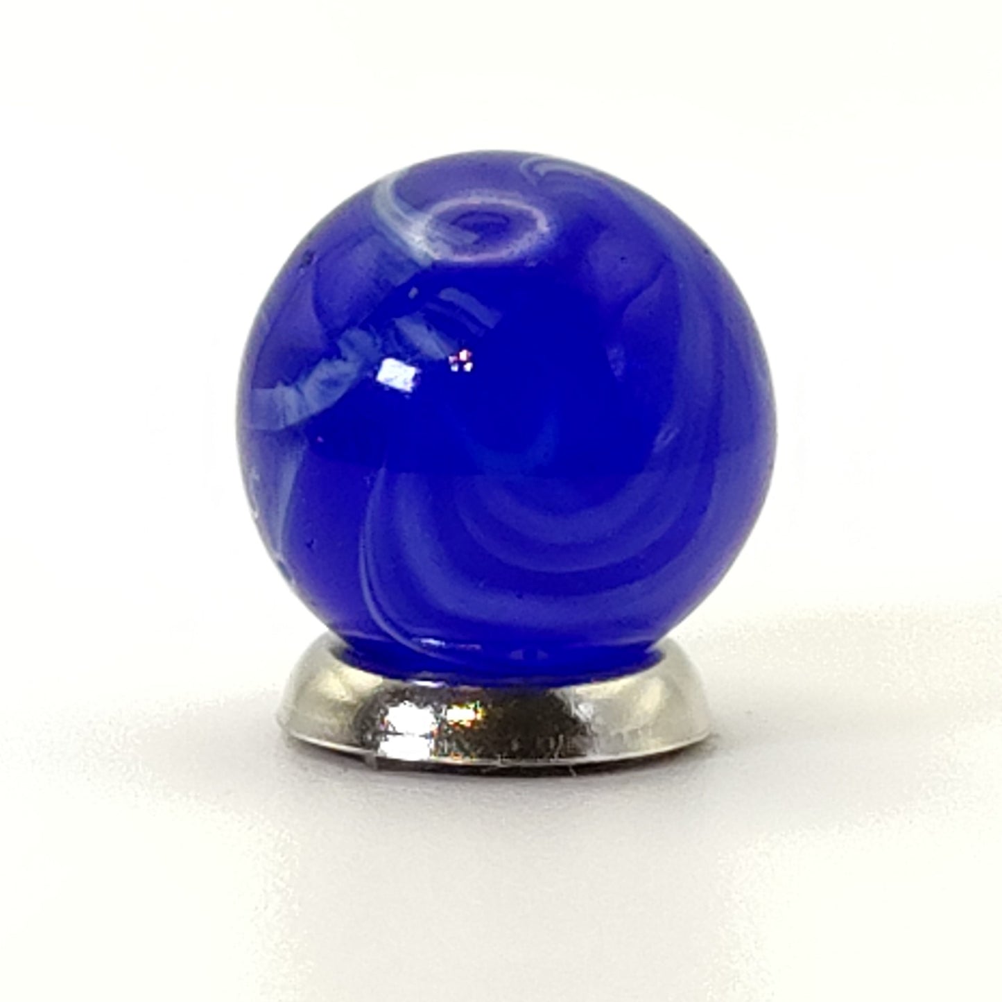5/8" Blue Slag Marble NM