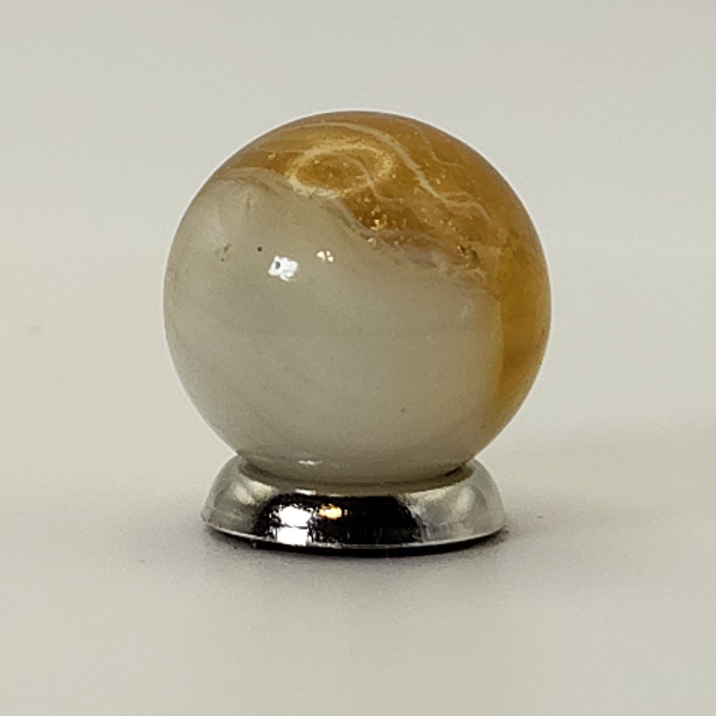 5/8" Patch Marble Orange Akro? Vitro? M-