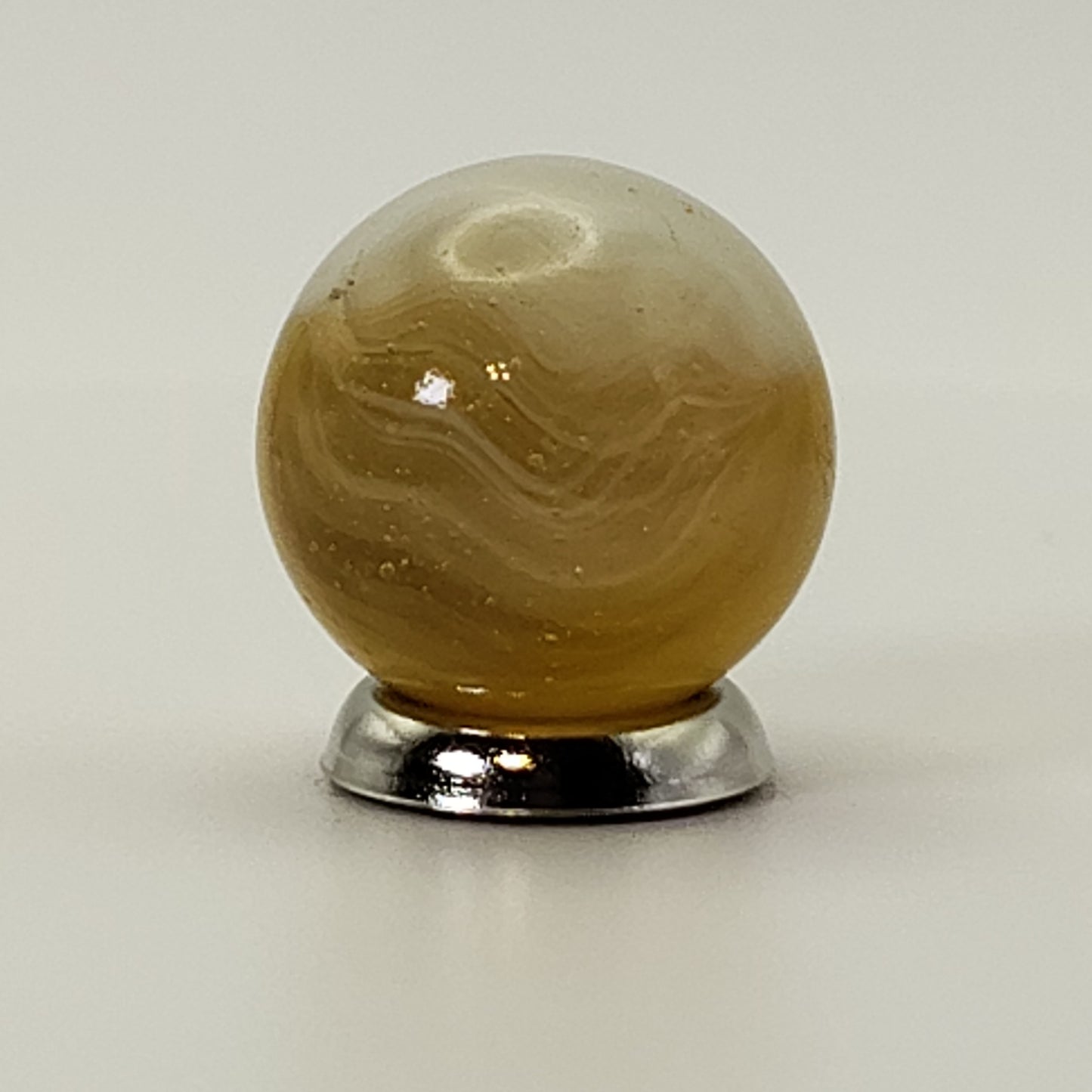 5/8" Patch Marble Orange Akro? Vitro? M-