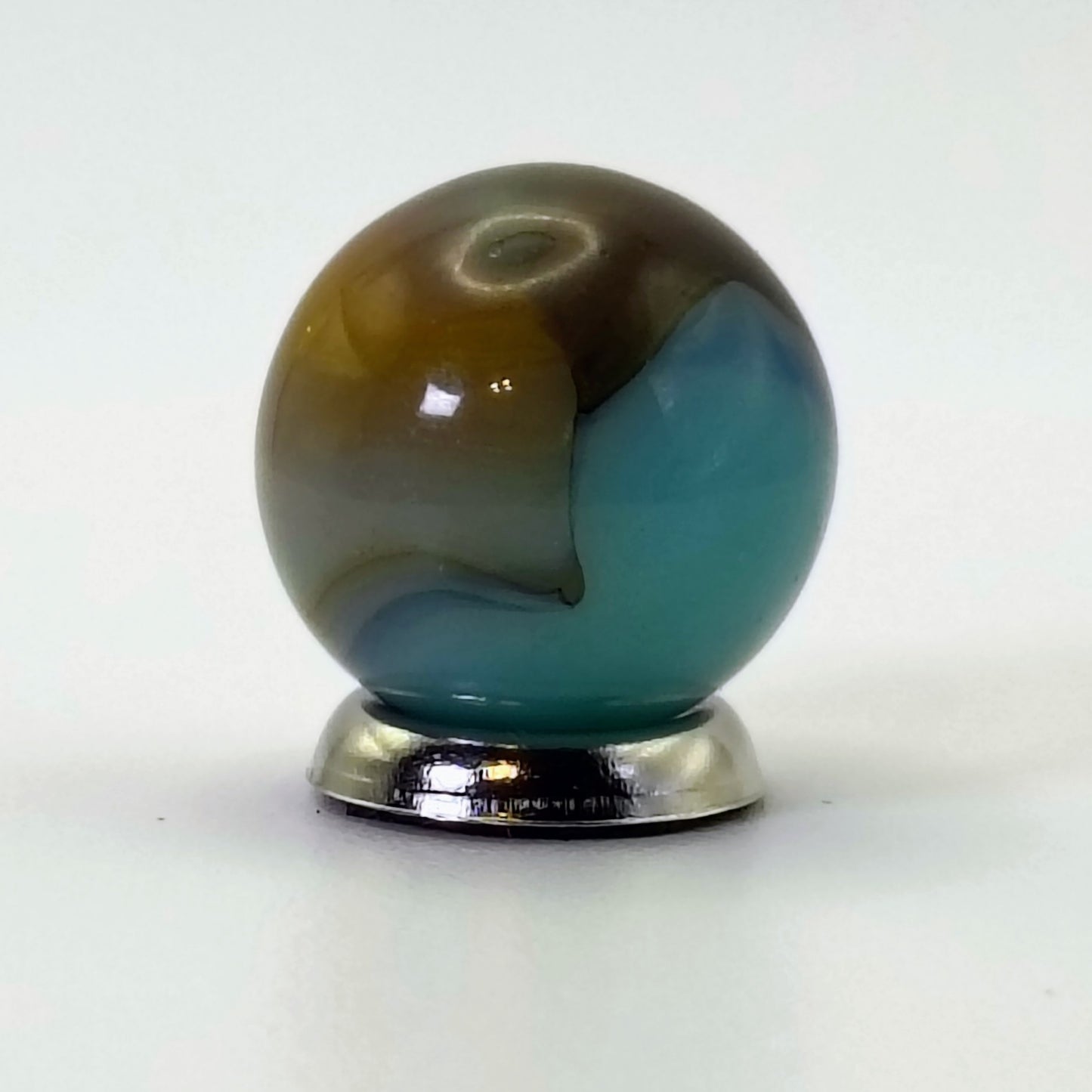 5/8" Akro Agate Patch Marble Rare Colors! NM