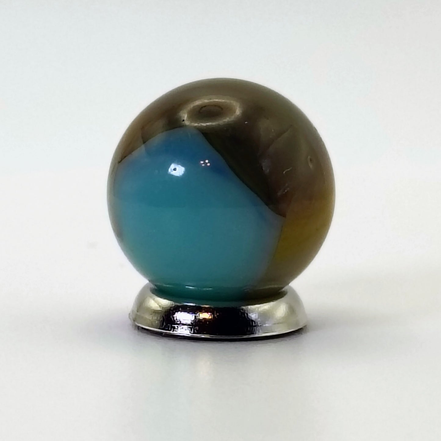 5/8" Akro Agate Patch Marble Rare Colors! NM