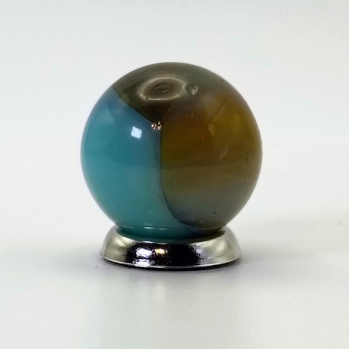 5/8" Akro Agate Patch Marble Rare Colors! NM
