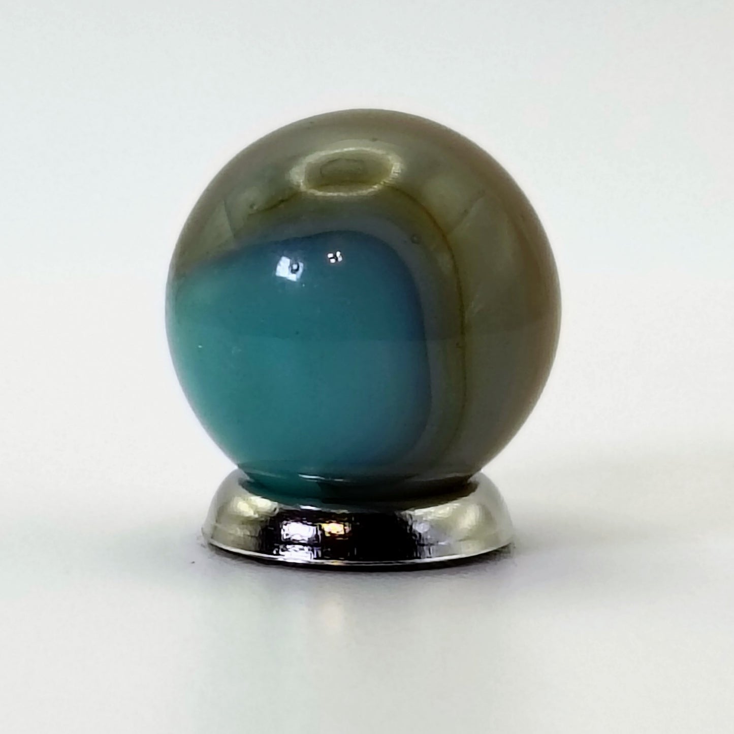 5/8" Akro Agate Patch Marble Rare Colors! NM
