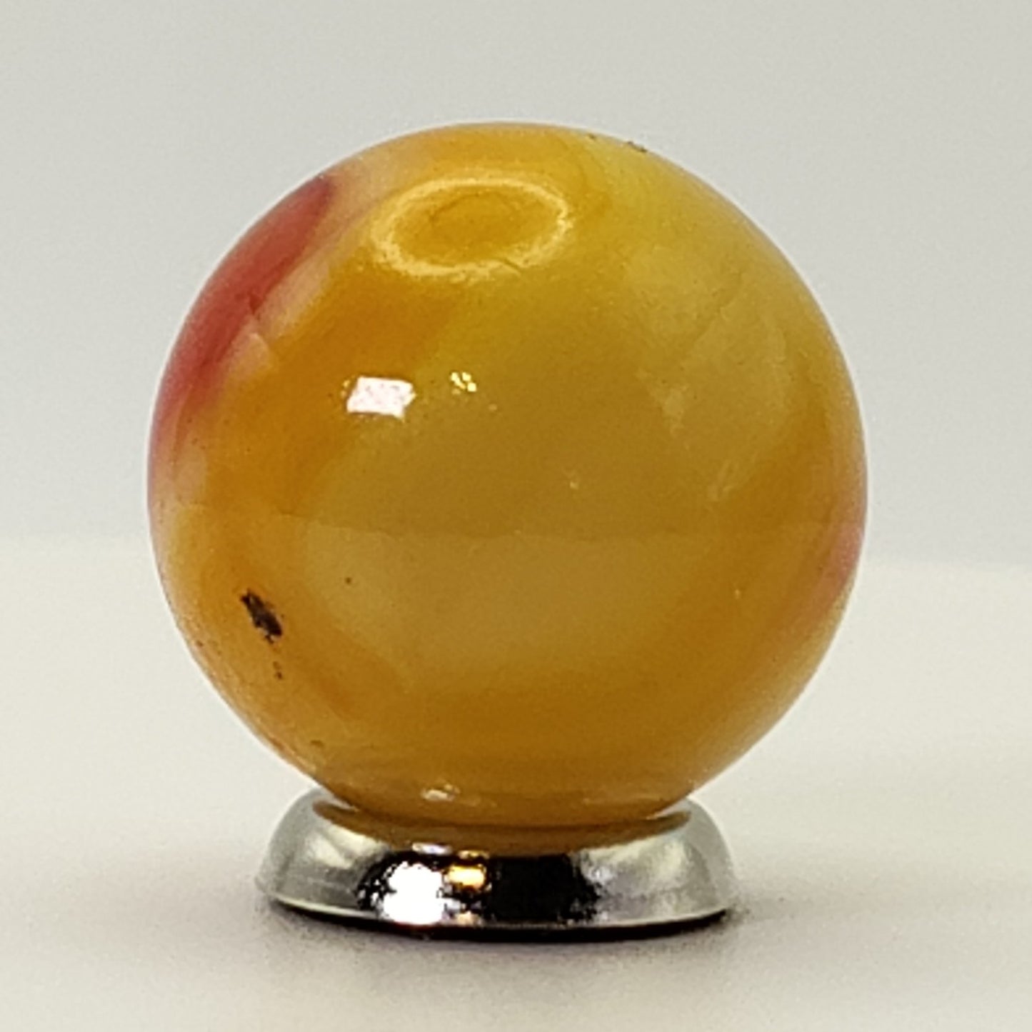 3/4" JABO UV Pink & Orange Marble NM+