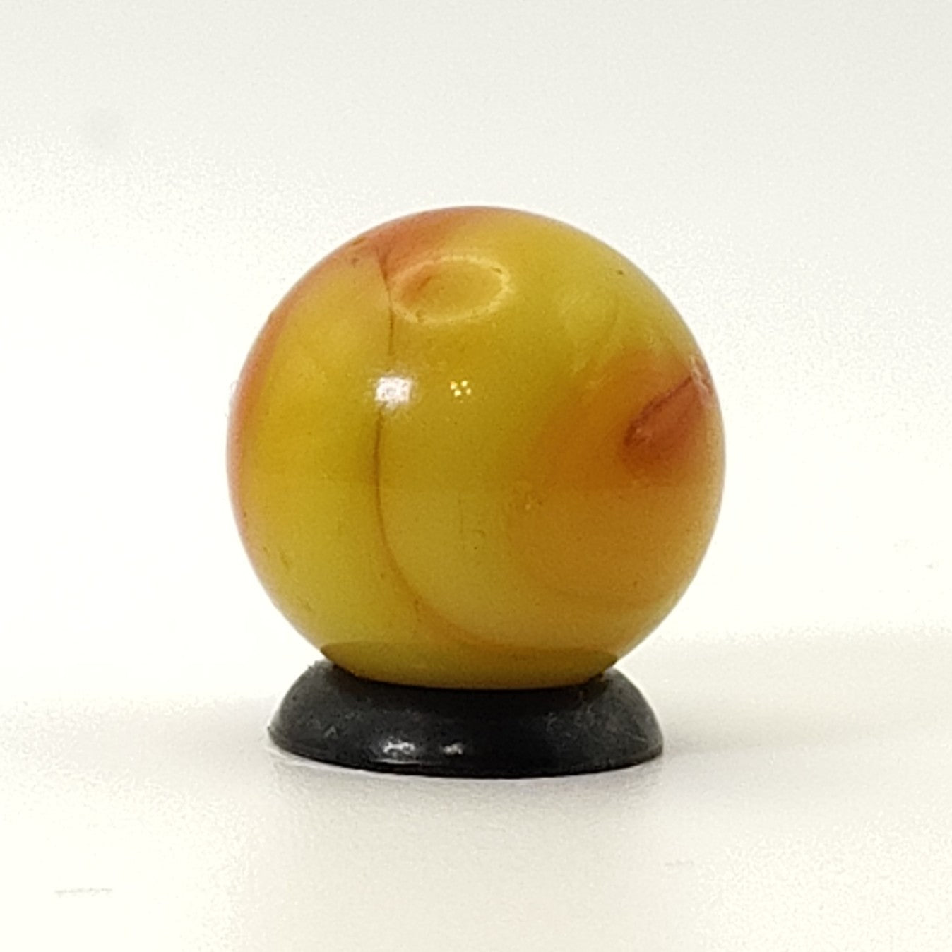 5/8" Swirl Marble Orange & Yellow UV NM