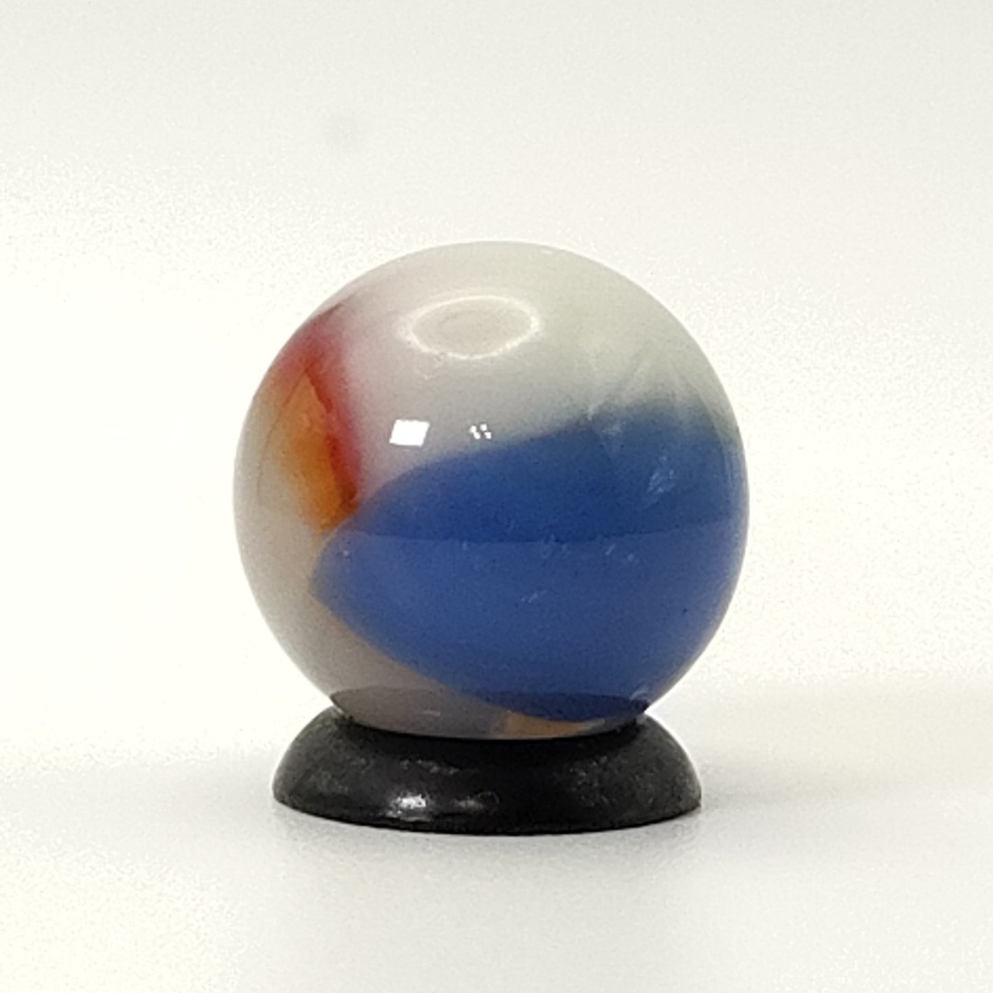 5/8" Vitro Agate Tri-Lite Marble Manganese glow NM+