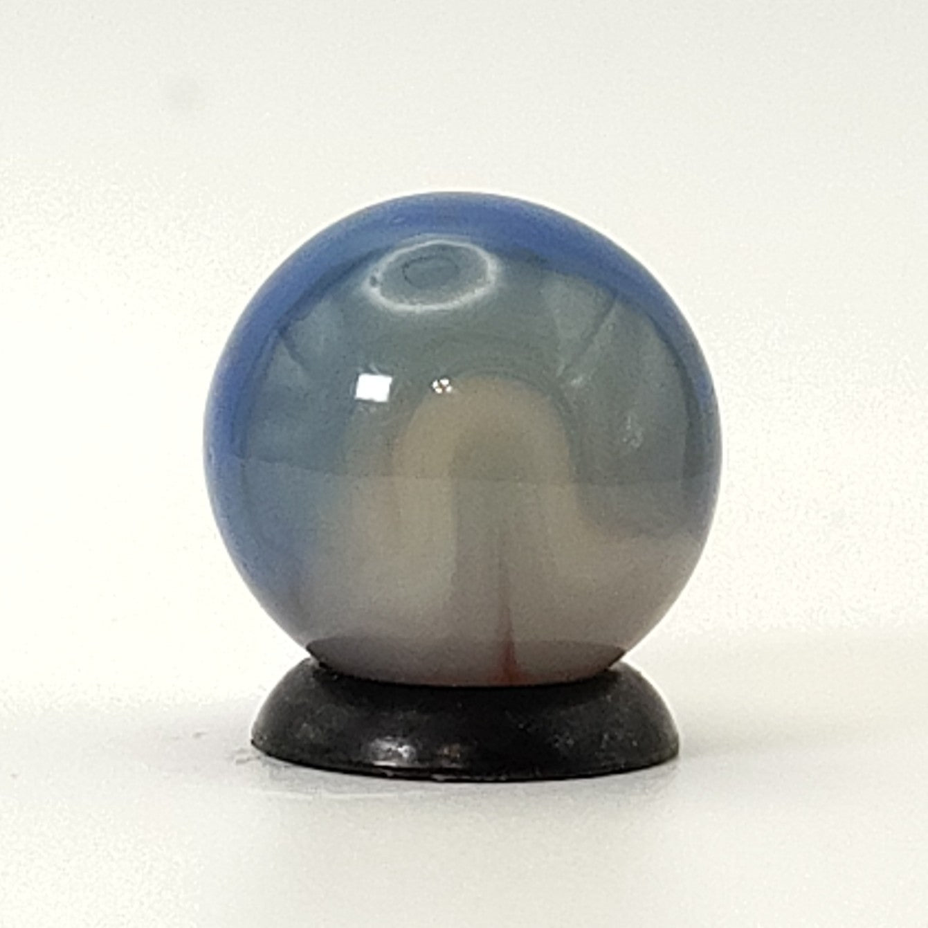 5/8" Vitro Agate Tri-Lite Marble Manganese glow NM+