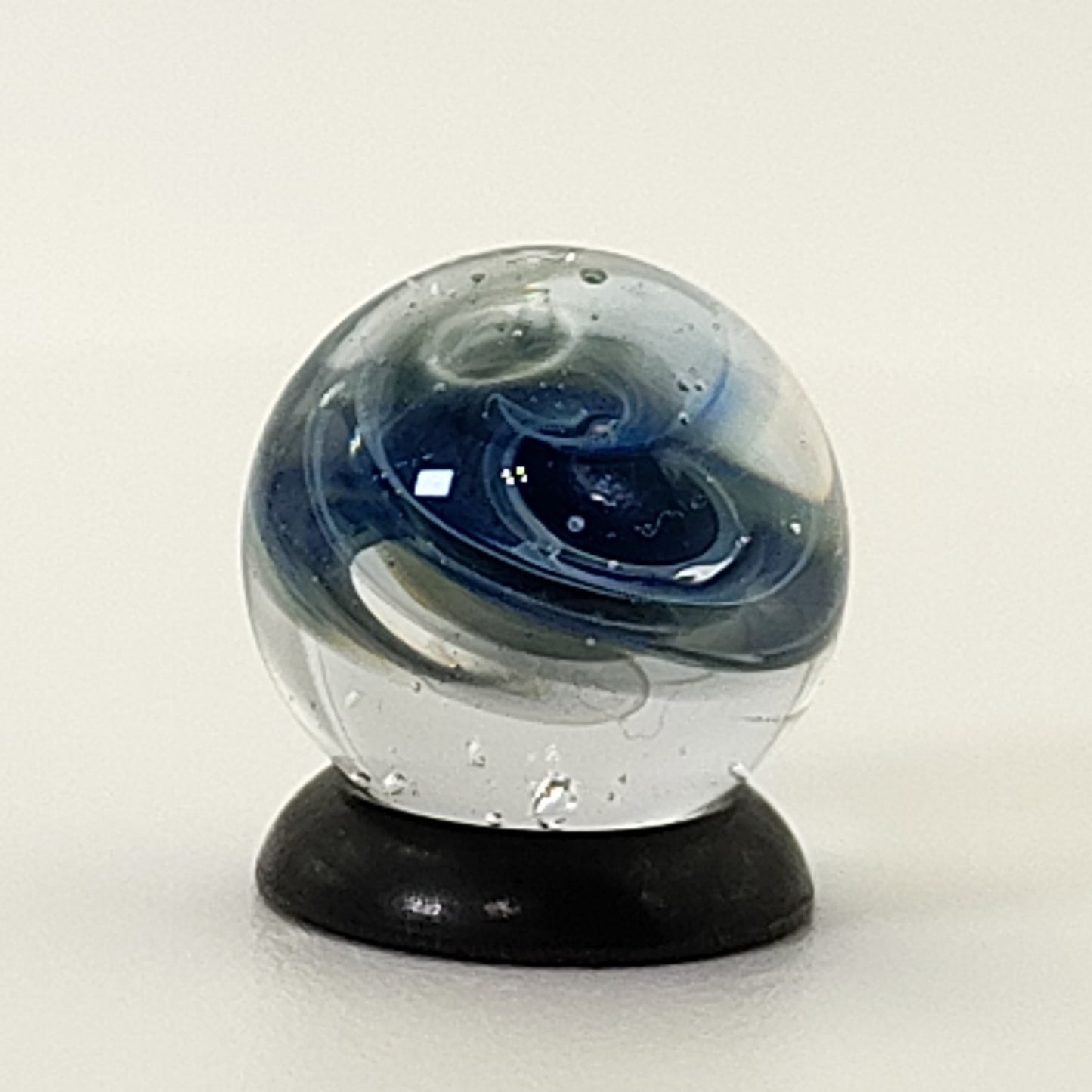 9/16" Contemporary Handmade Marble Galaxy inside MINT (borosilicate?)