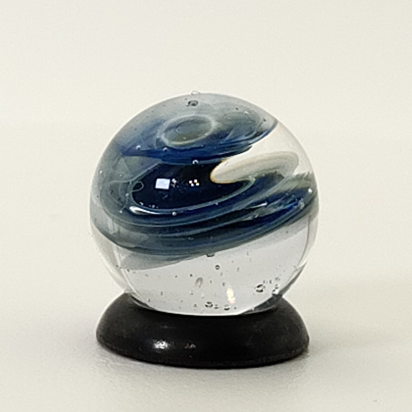 9/16" Contemporary Handmade Marble Galaxy inside MINT (borosilicate?)