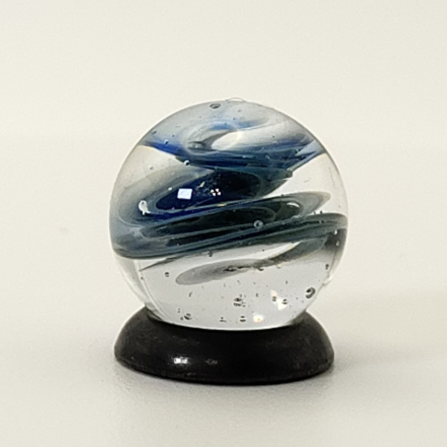 9/16" Contemporary Handmade Marble Galaxy inside MINT (borosilicate?)