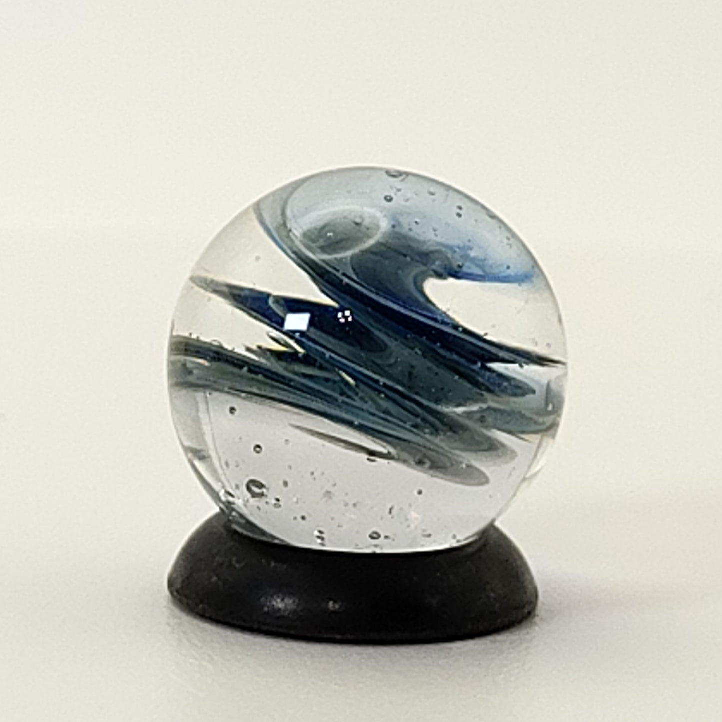 9/16" Contemporary Handmade Marble Galaxy inside MINT (borosilicate?)