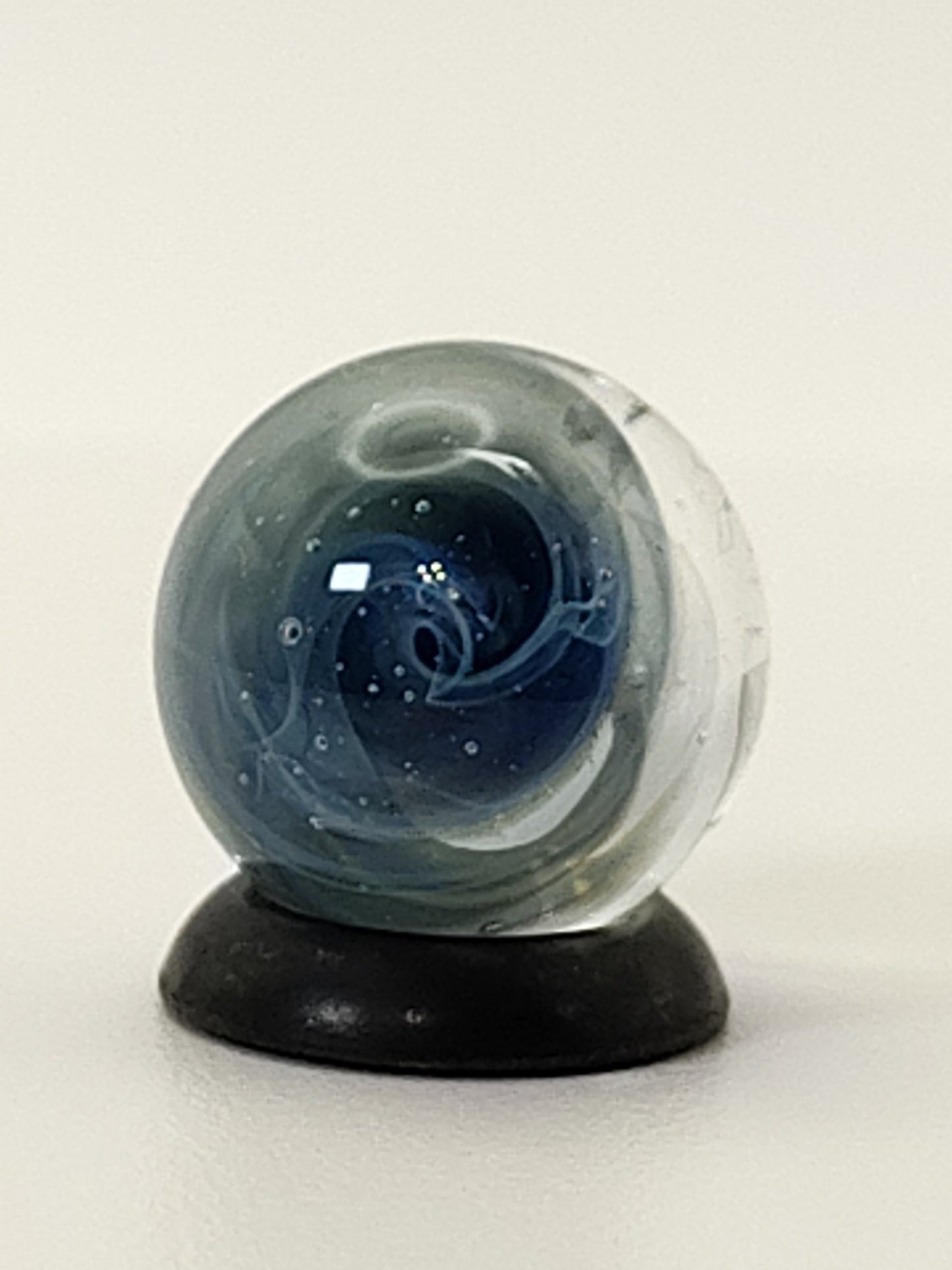 9/16" Contemporary Handmade Marble Galaxy inside MINT (borosilicate?)
