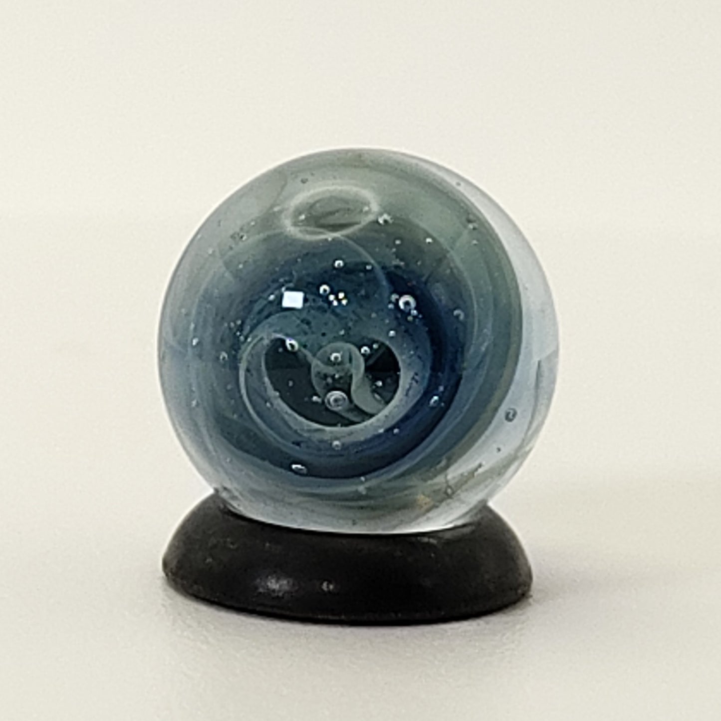 9/16" Contemporary Handmade Marble Galaxy inside MINT (borosilicate?)