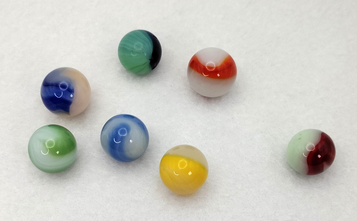 7pk Akro Agate Marble Mix NM-M