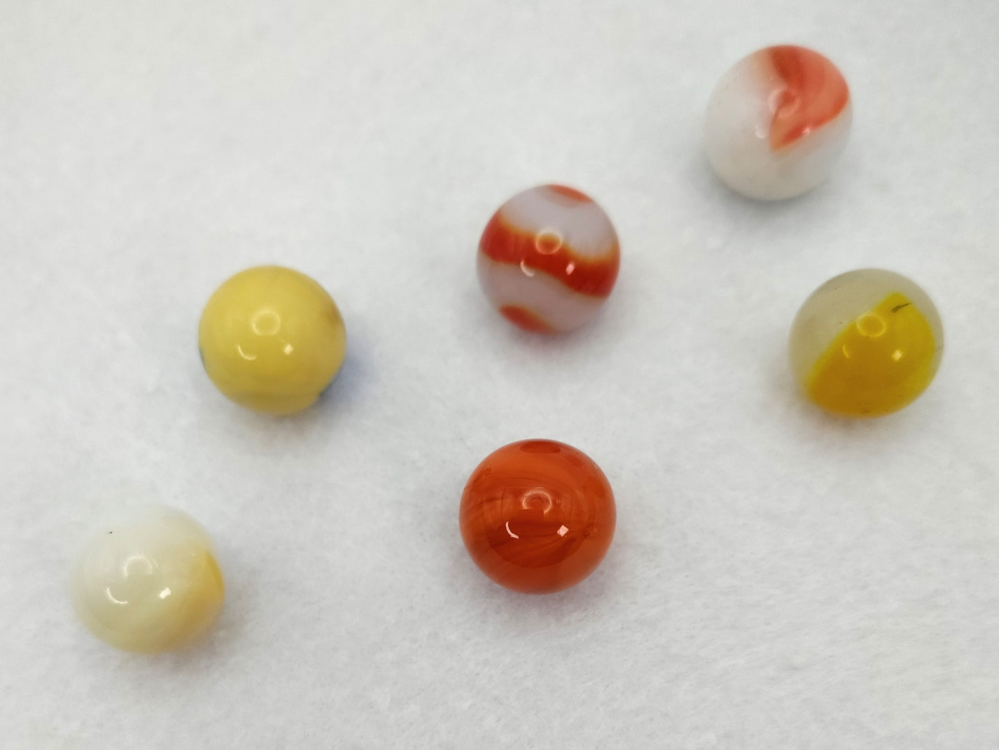 6pk 5/8" Akro Agate Marble Mix NM-M