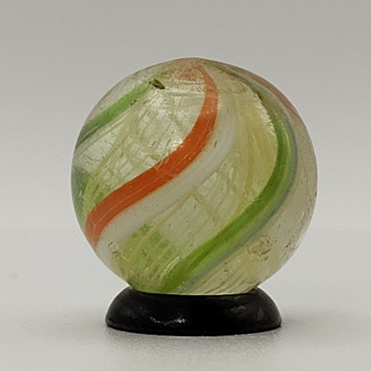 11/16" German Handmade Latticinio Core Marble NM