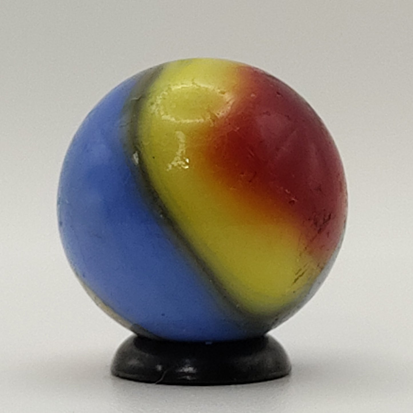 3/4" Akro Agate Superman Corkscrew NM