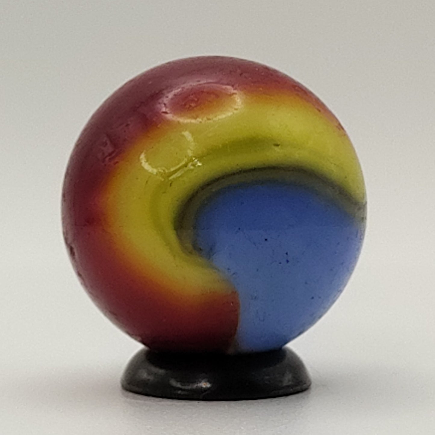 3/4" Akro Agate Superman Corkscrew NM