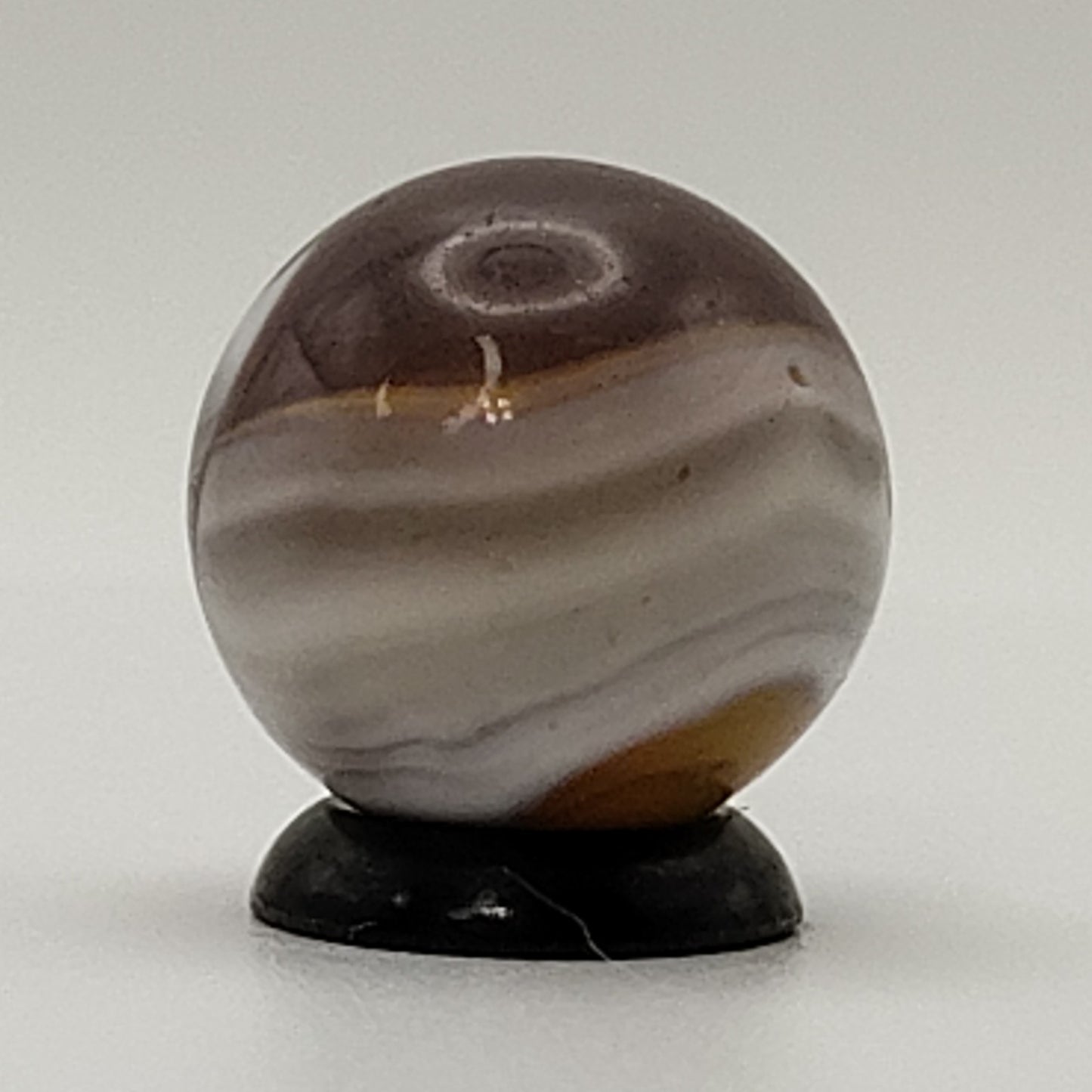 5/8" Vitro Agate Exotic Conqueror Butterscotch & Lavender NM+