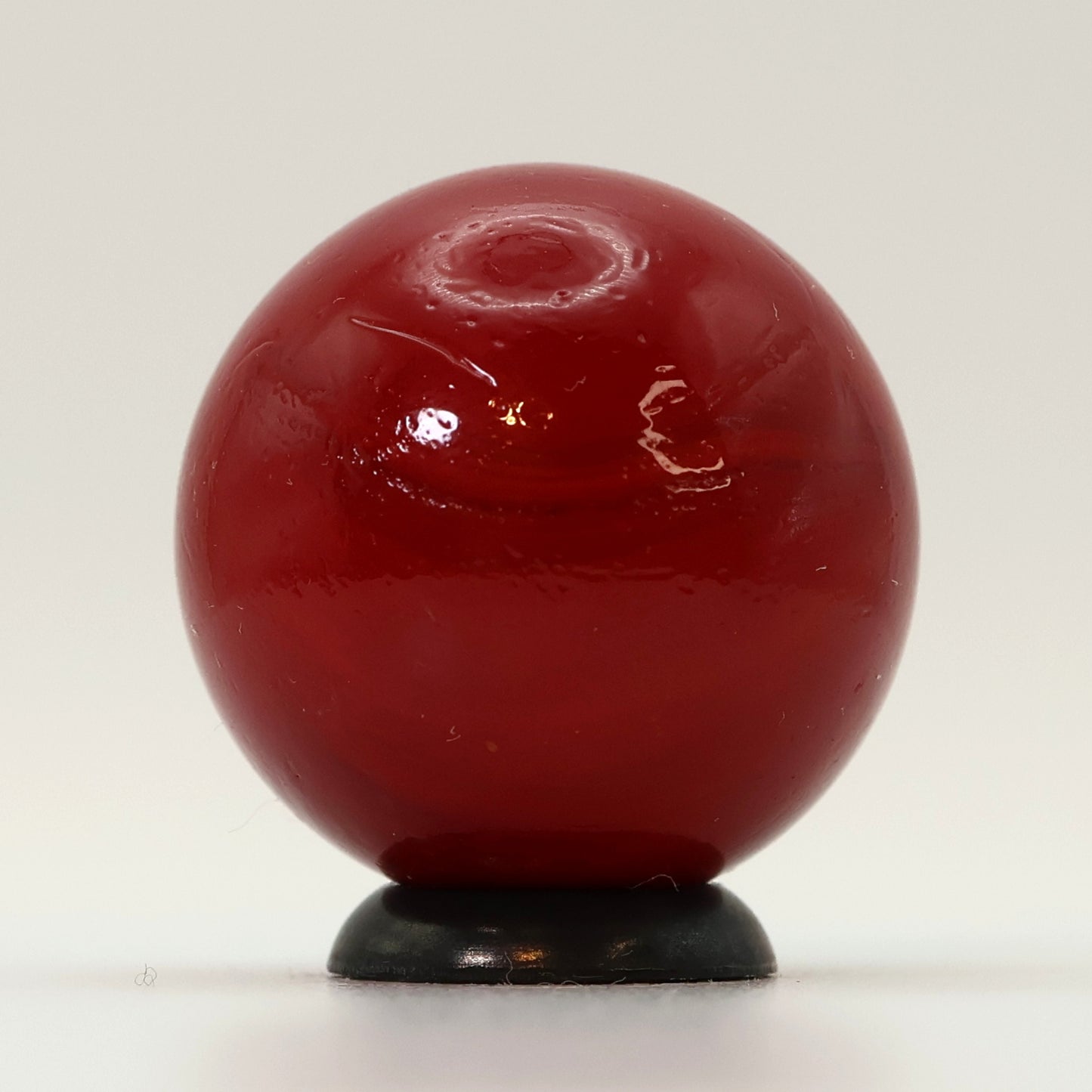 7/8" Ruby Red Master marble Opaque Pink UV NM