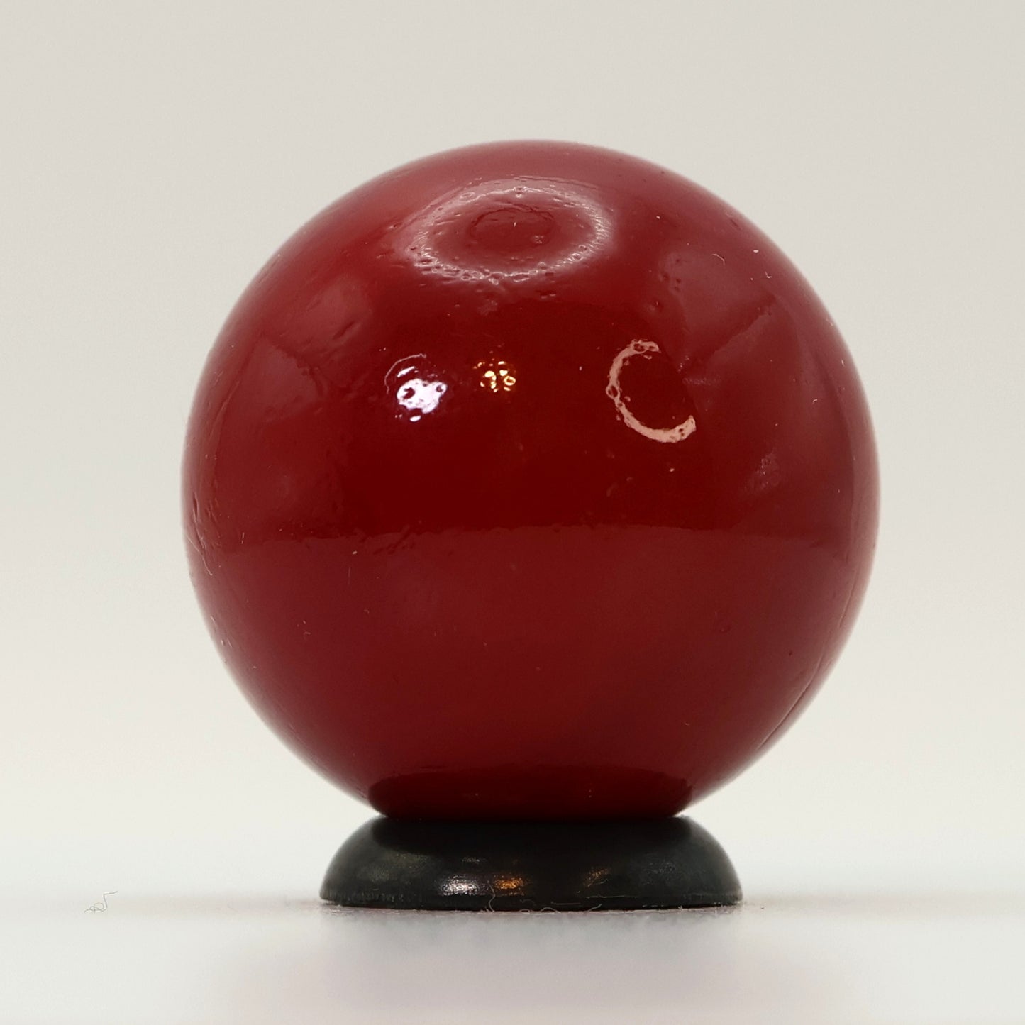 7/8" Ruby Red Master marble Opaque Pink UV NM
