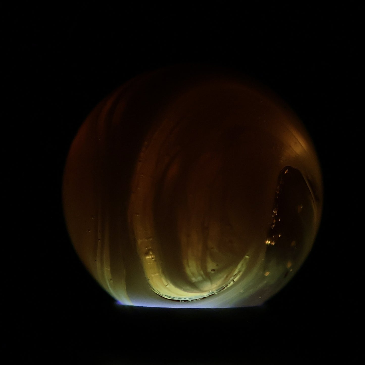 5/8" Christensen Slag Marble Amber NM+