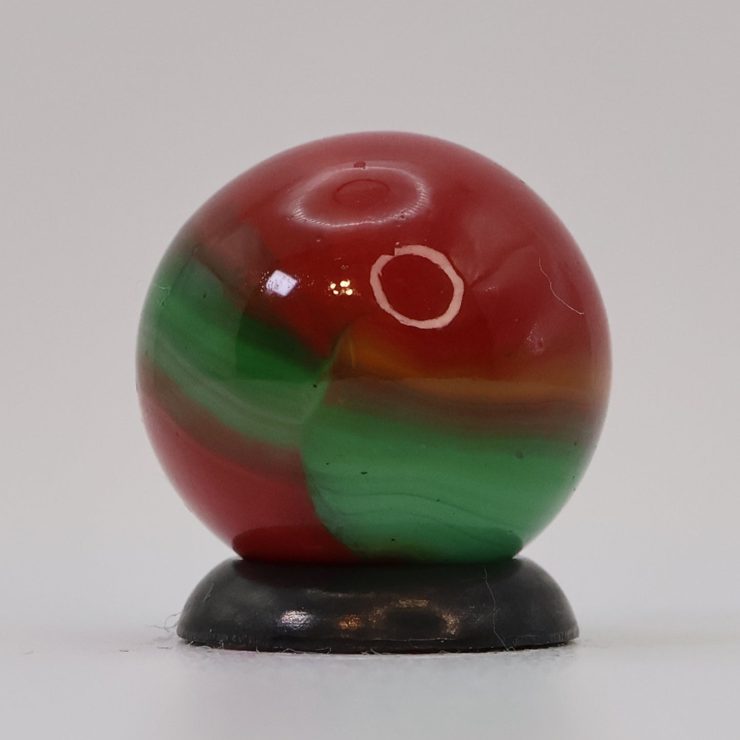 5/8" Marble King Watermelon small hybrid yellow showing M-