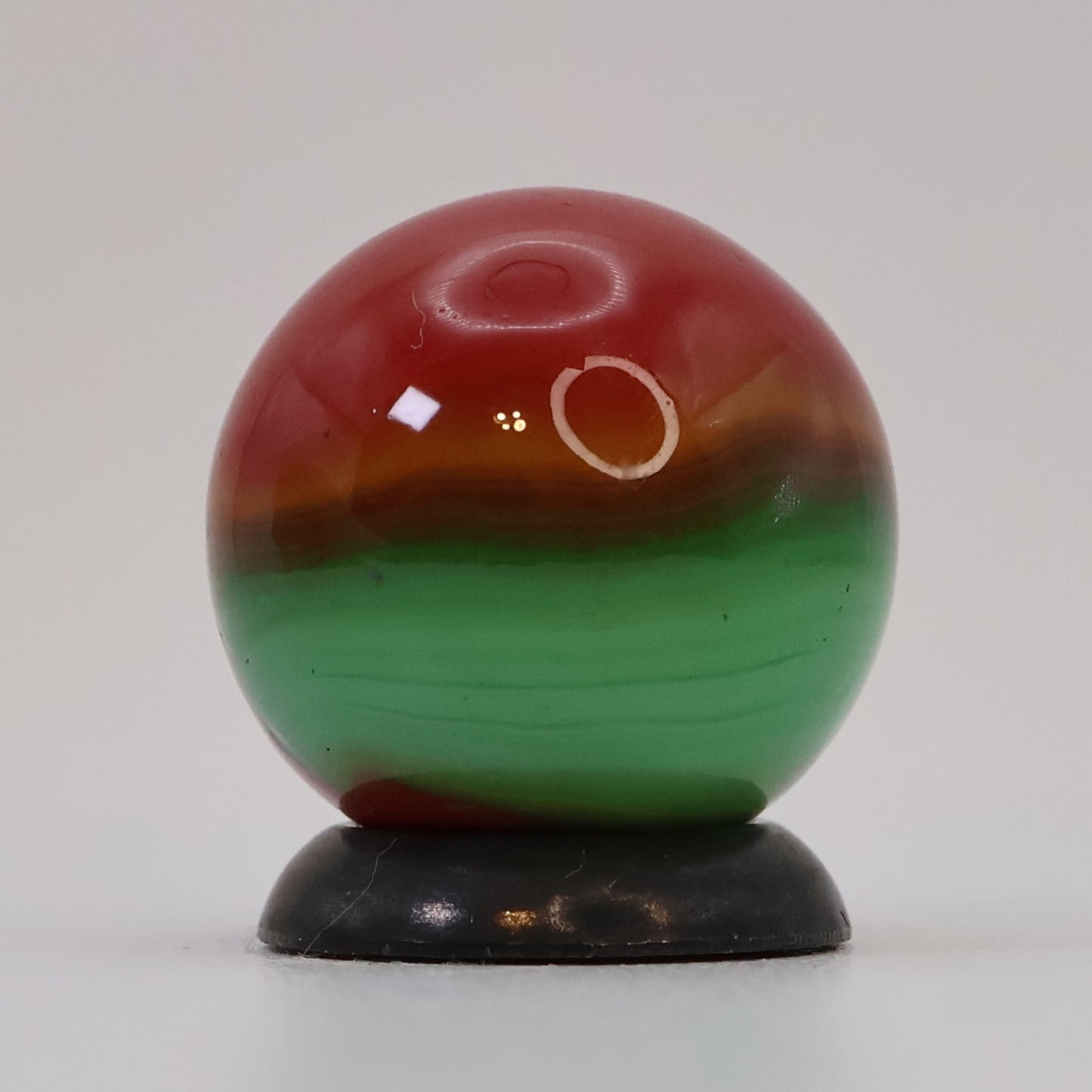5/8" Marble King Watermelon small hybrid yellow showing M-
