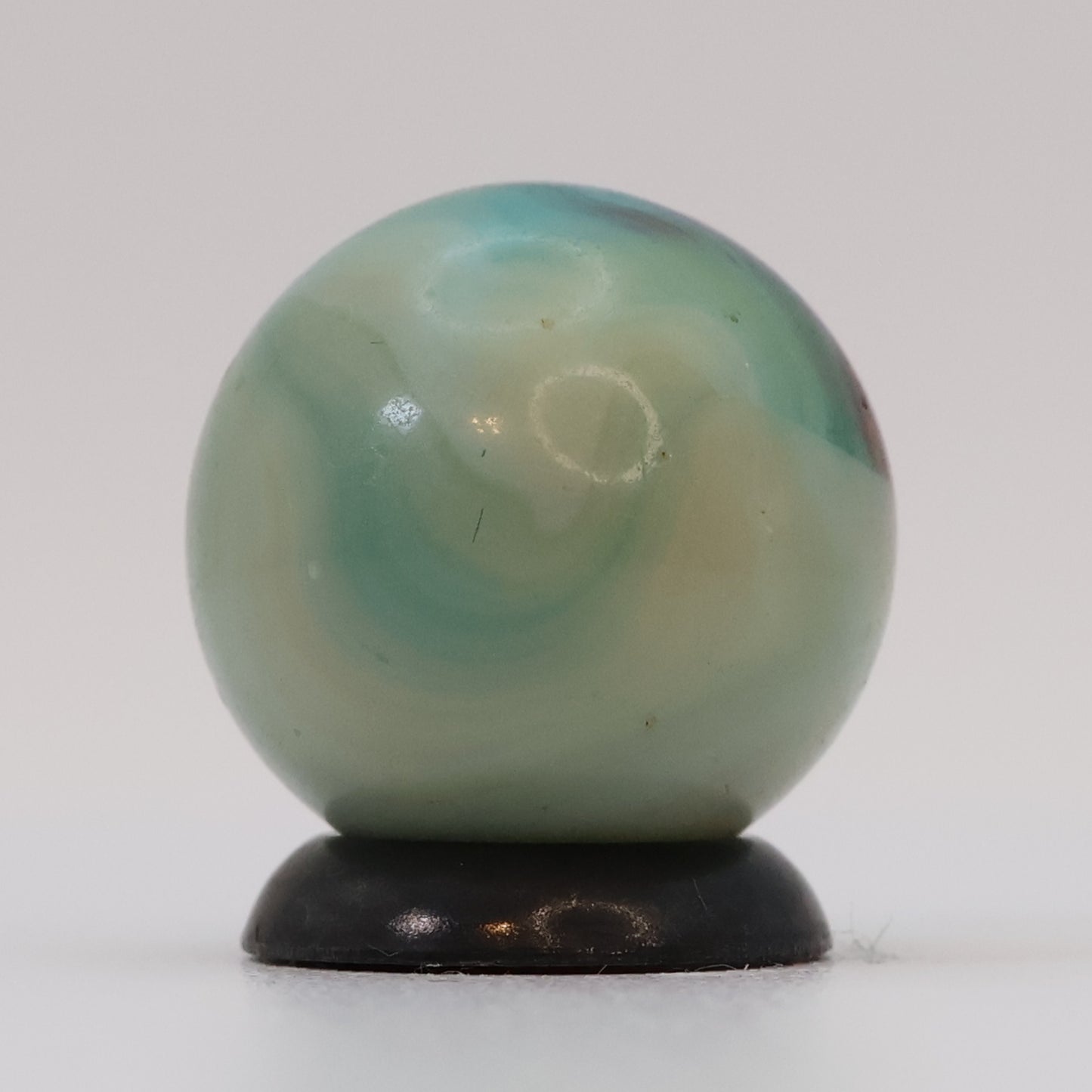 5/8" Vitro Agate Aquamarine Marble NM cold crease